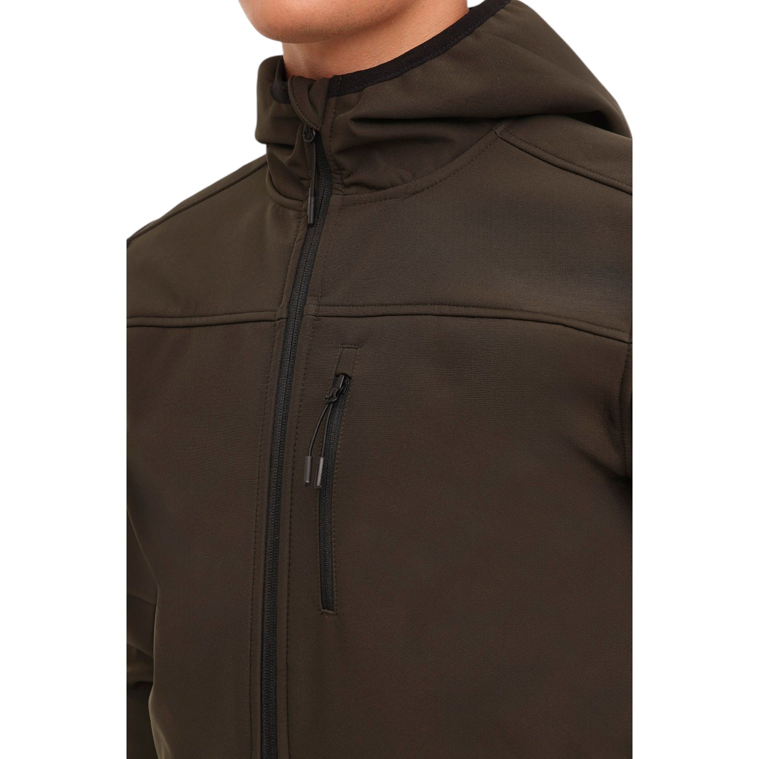 BASIC SOFTSHELL 4P JACKET - HAKI