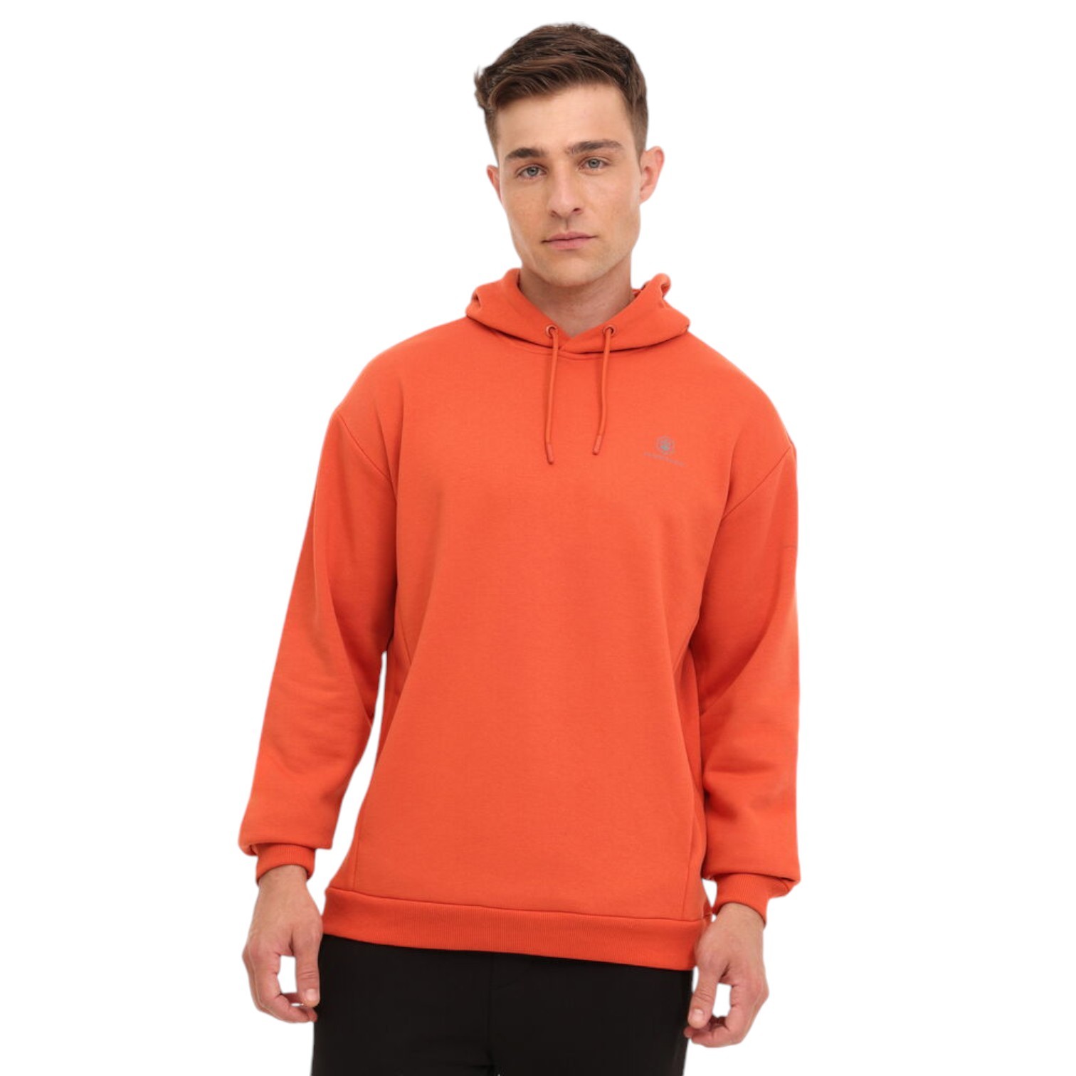 MB SN04 HOODIE 4PR,KIREMI ERKEK SWEATSHIRT - KIREMIT