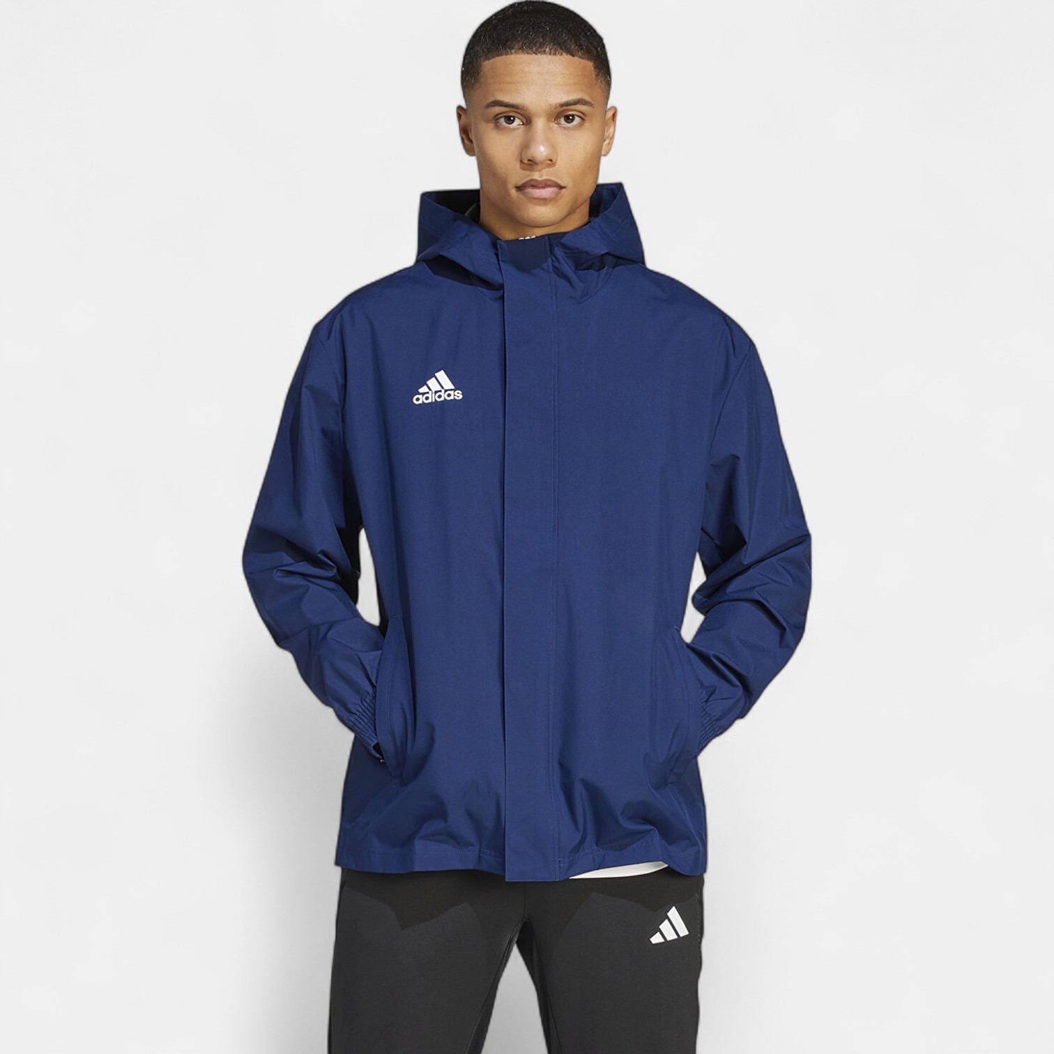 Adidas ENT22 AW JKT Erkek Ceket IK4011 - Lacivert