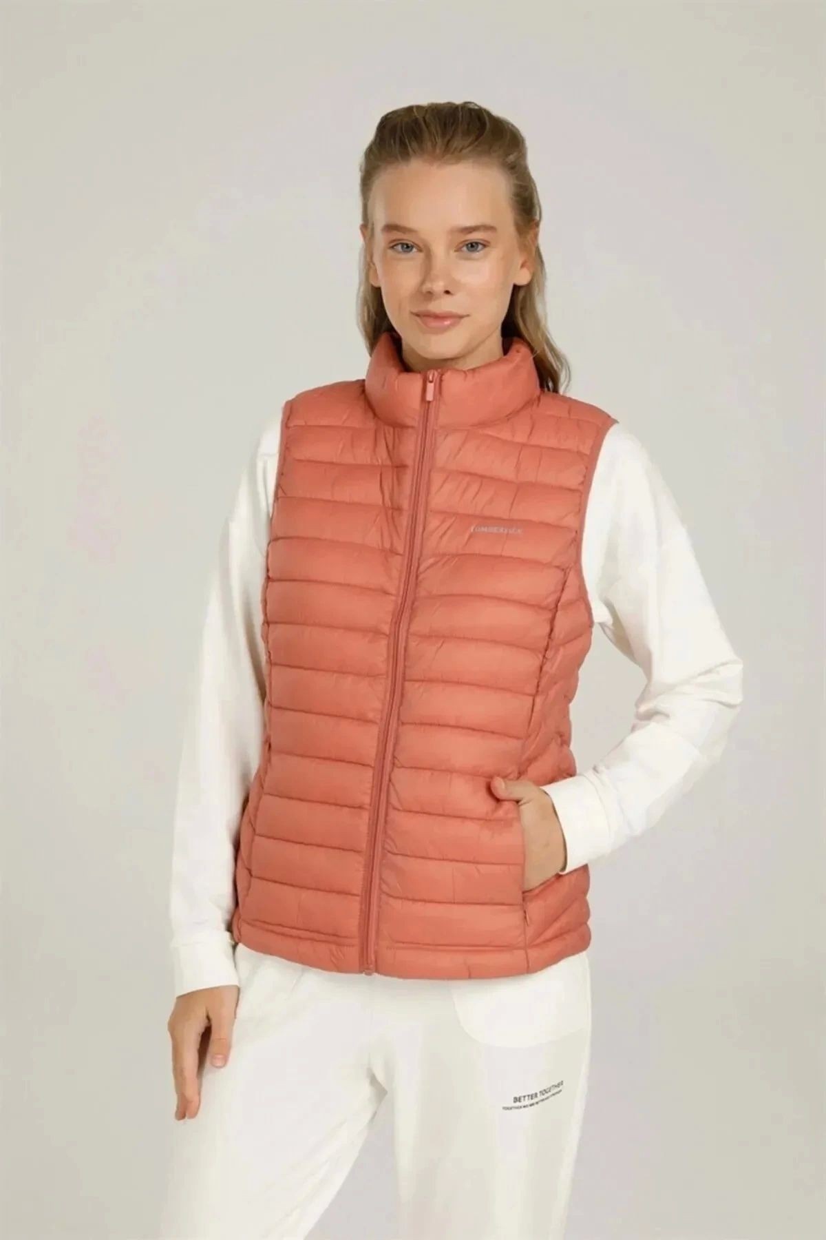 3W WB VEST 4SN34 3PR,TERRACOTA, XL YELEK - Bej