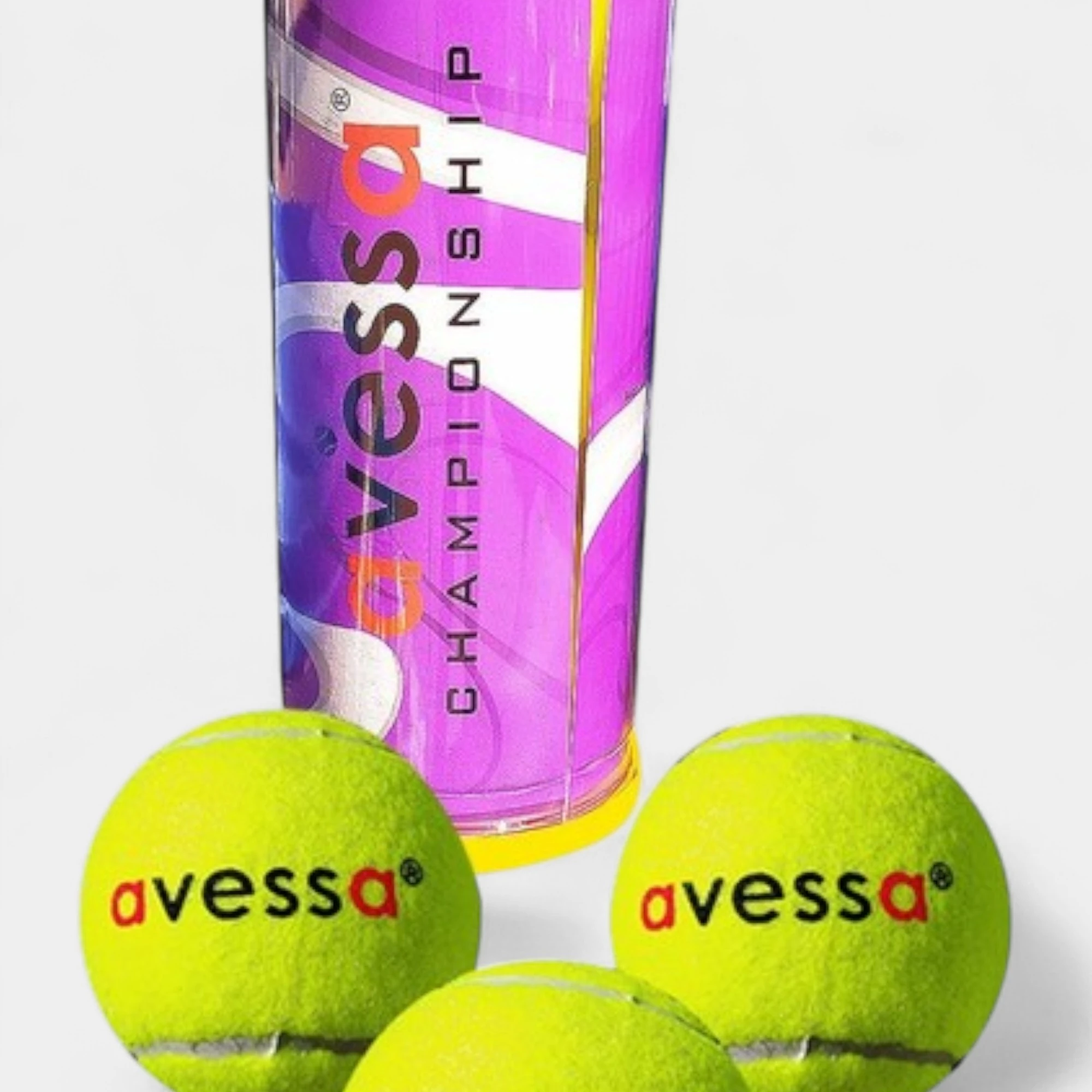 Avessa TT-600 Tenis Topu Tüp Ambalaj 3'Lü - yeşil