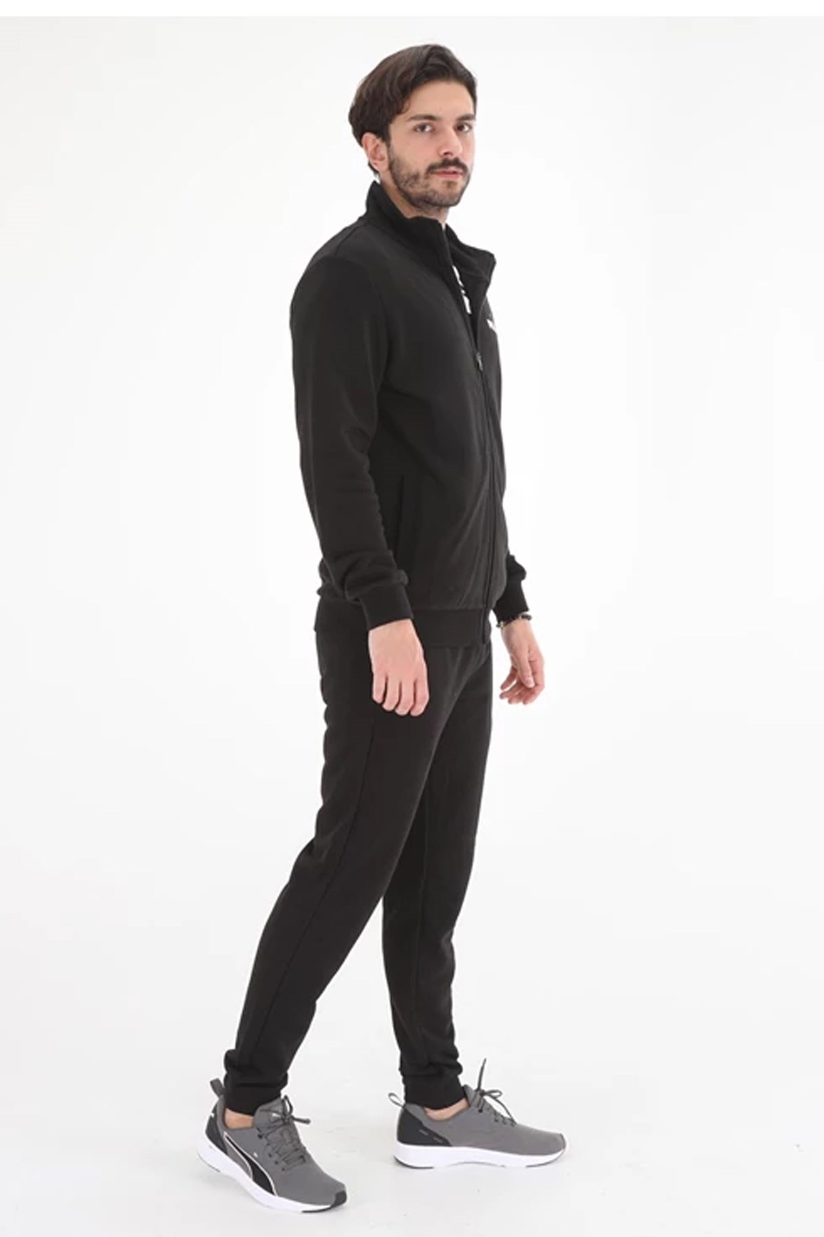 Clean Sweat Suit-Puma Black