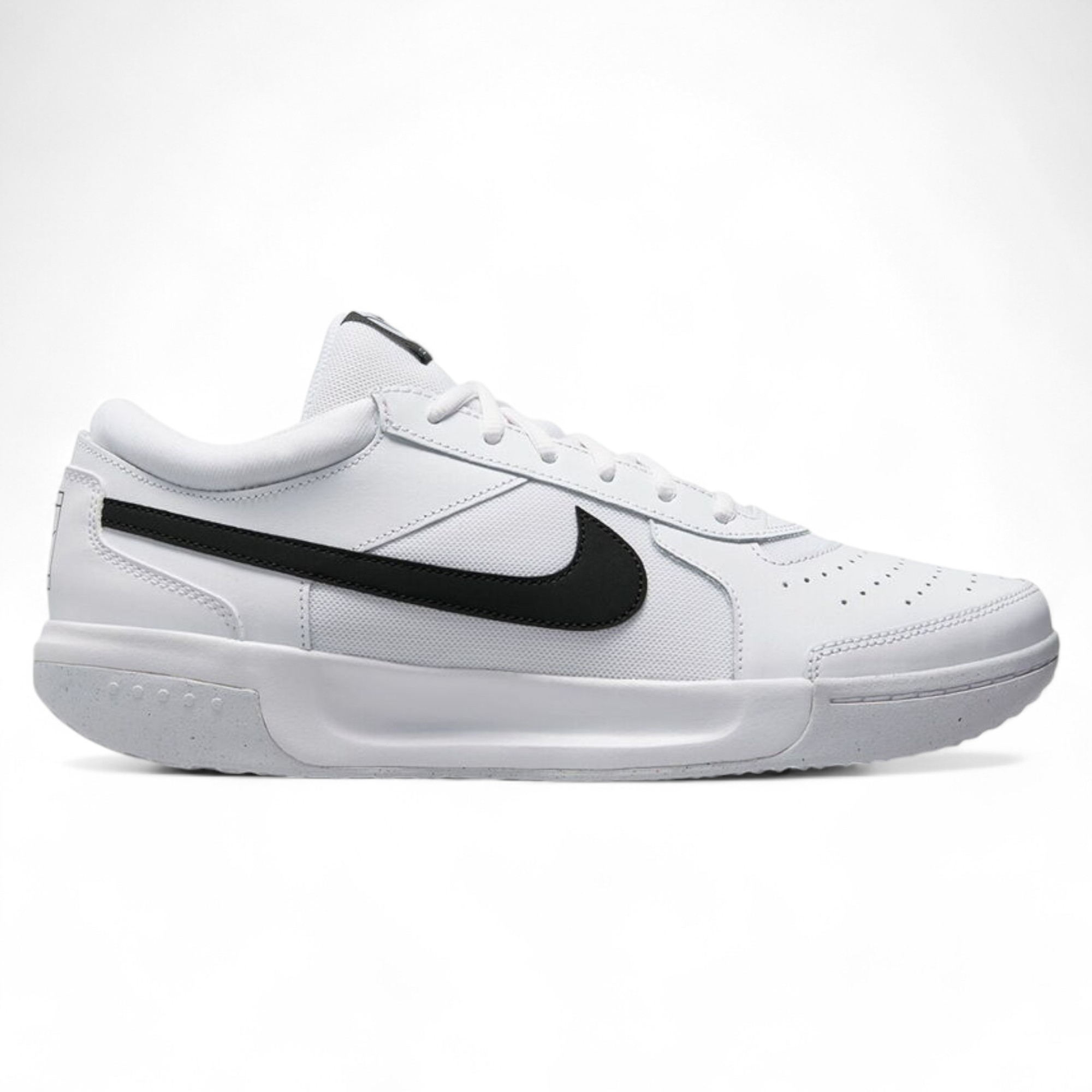 NIKE COURT ZOOM LITE 3 SPOR AYAKKABI - Beyaz Siyah