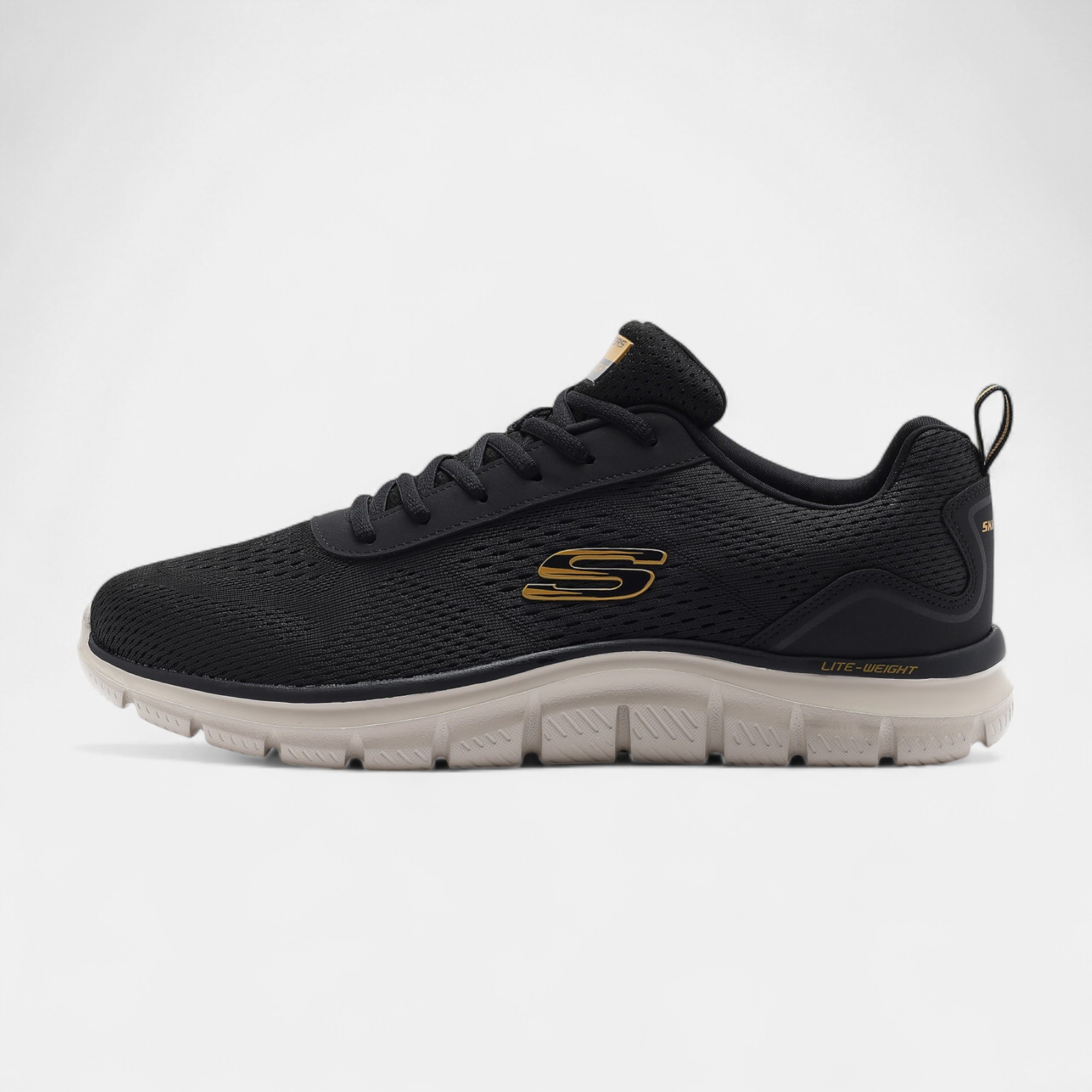 Skechers TRACK-LESHUR 232758TKBLK Erkek Spor Ayakkabı - Siyah