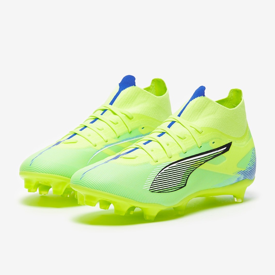 ULTRA 5 MATCH+  FG/AG-Fizzy Apple-PUMA 10768603 Krampon - YEŞİL