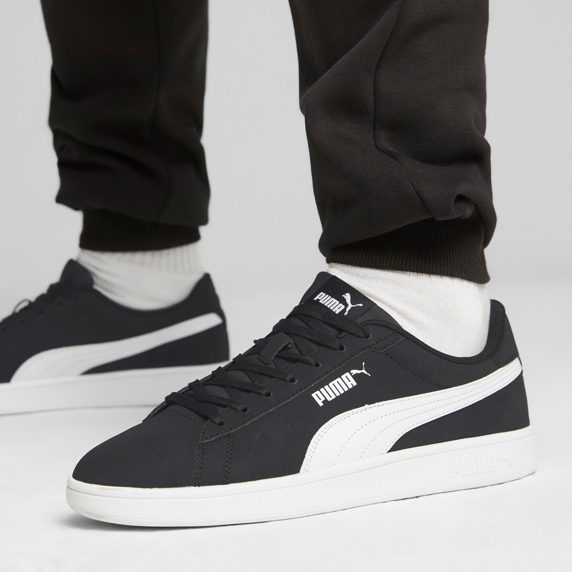 Puma Smash 3.0 Buck Siyah Spor Ayakkabı 39233601