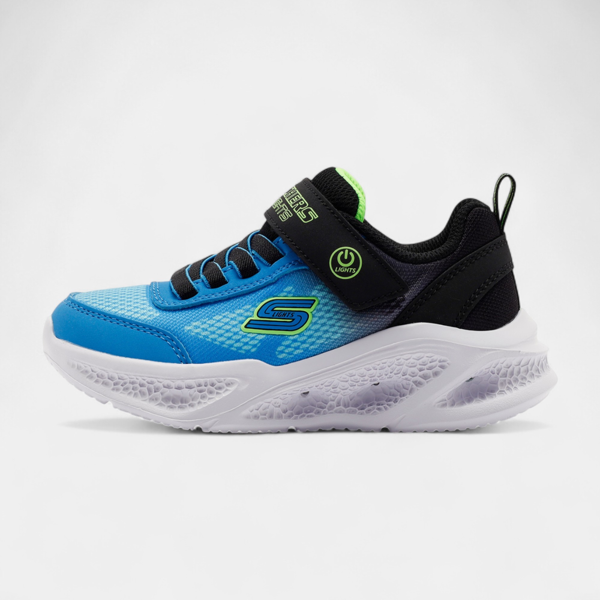 Skechers SKECHERS METEOR-LİGHTS - KRENDOX 401495LBKBL Çocuk Spor Ayakkabı