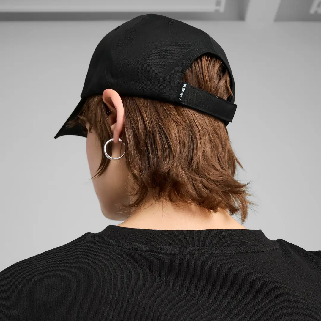 PUMA ESS METAL CAT BB Siyah Şapka 02599401 | Modern ve Şık Unisex Spor Cap