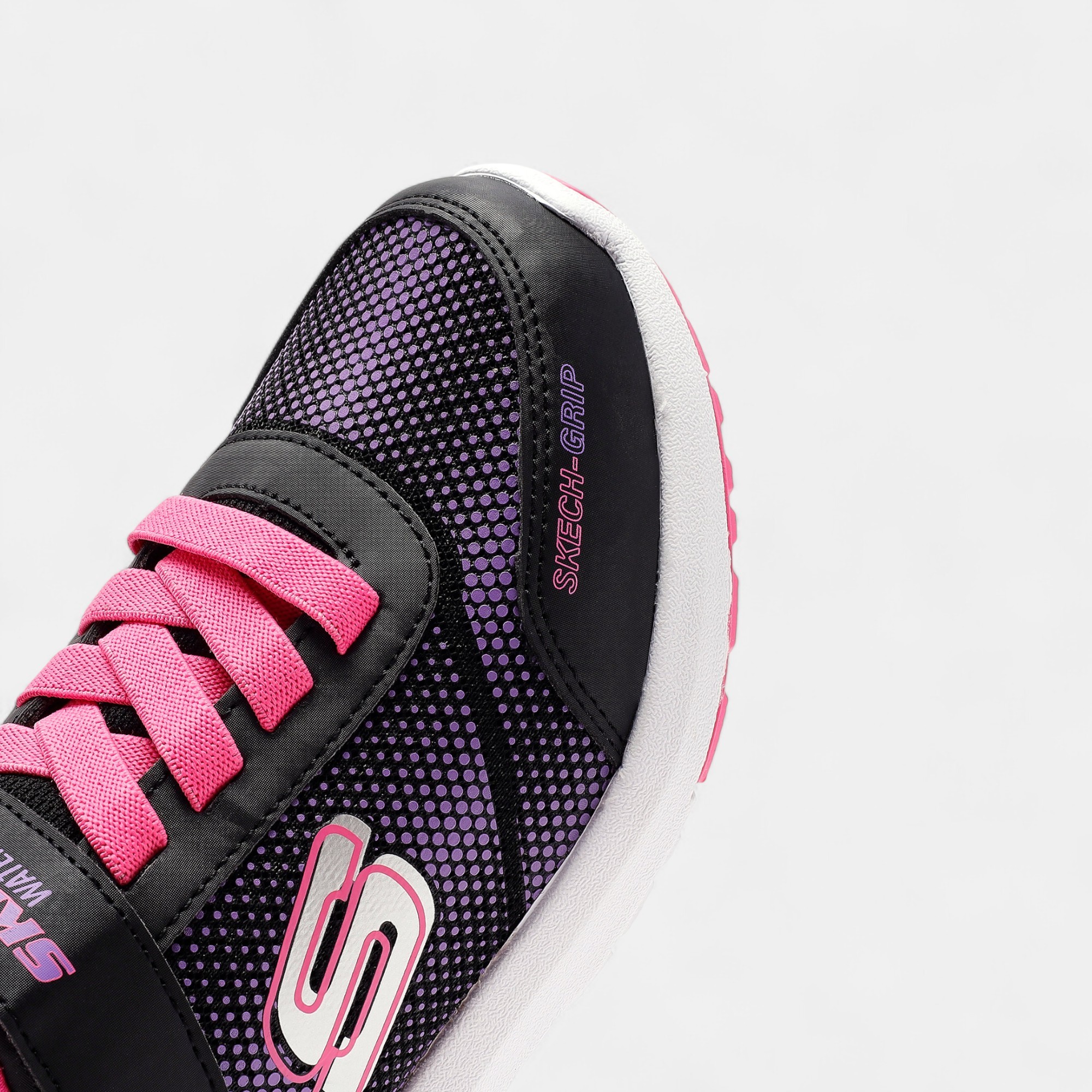 Skechers DYNAMİC TREAD - JOURNEY TİME 303387LBKHP Çocuk Spor Ayakkabı - SİYAH PEMBE