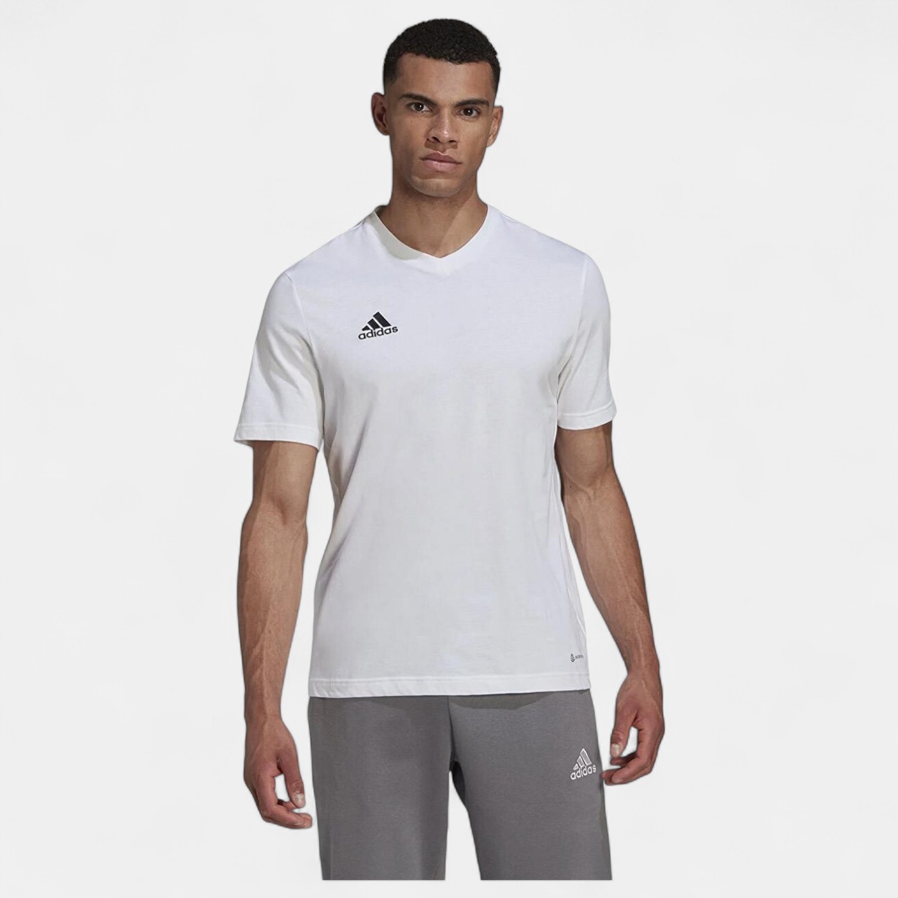 Adidas ENT22 TEE V Yaka Beyaz Tişört HC0452