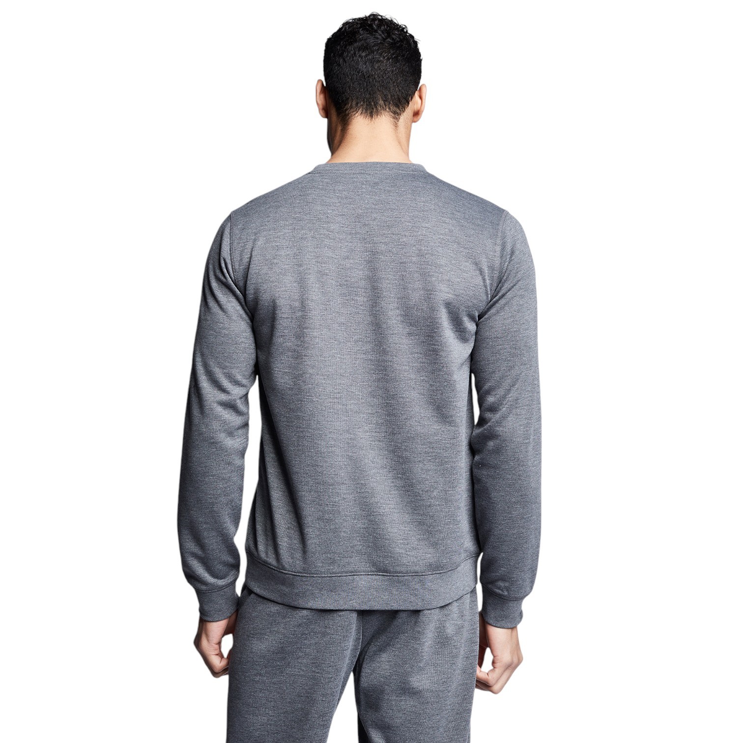 LESCON 23S-1242-23N SWEAT SHIRT K.GRI MELANJ SWEATSHIRT - GRI
