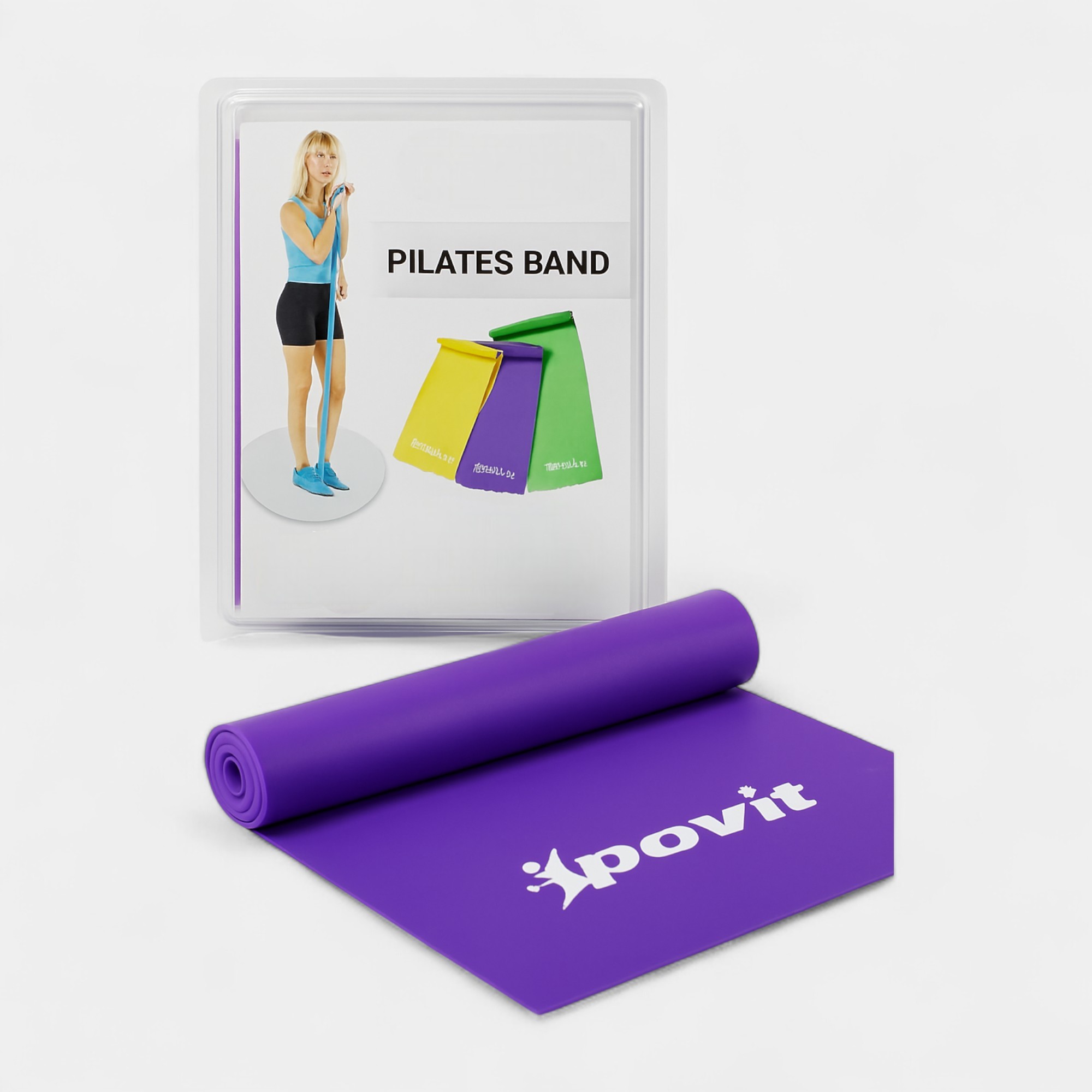 Povit Plates Bandı Orta Sert Mor 150*15cm*0.45mm