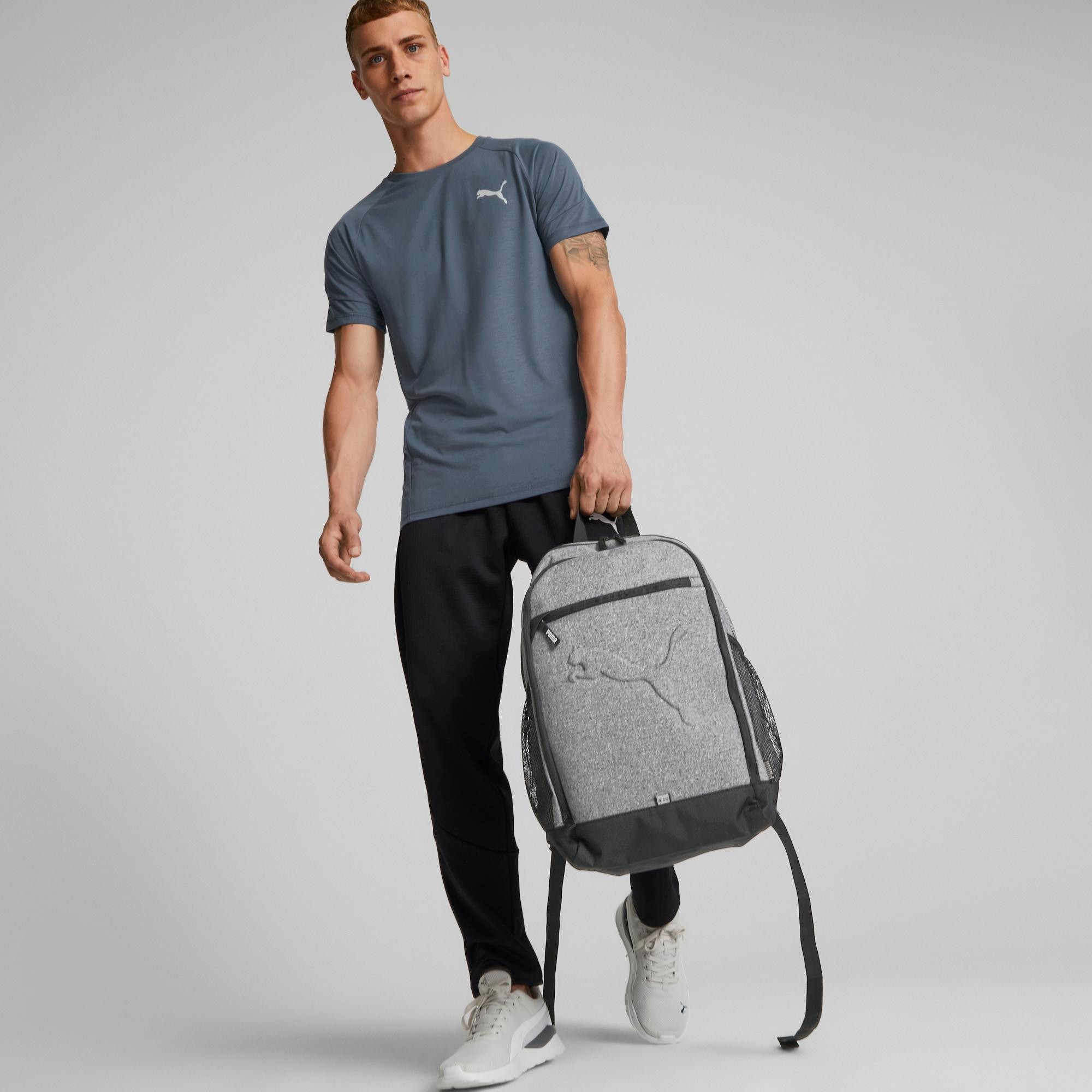 PUMA Buzz Backpack Medium Gray Heather ÇANTA - GRI