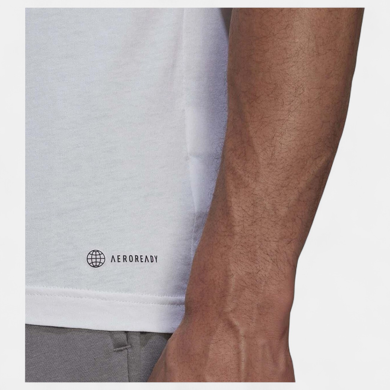 Adidas ENT22 TEE V Yaka Beyaz Tişört HC0452