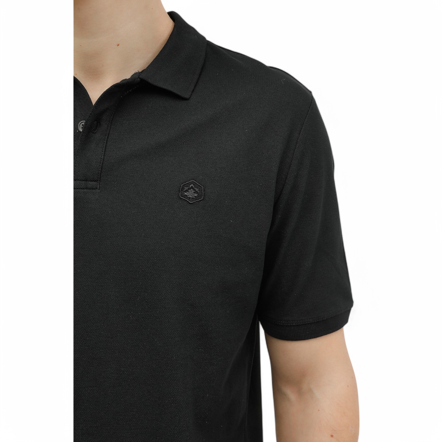 LUMBERJACK 5M MB CT953 POLO T-SH 5FX,SIYAH TİŞÖRT