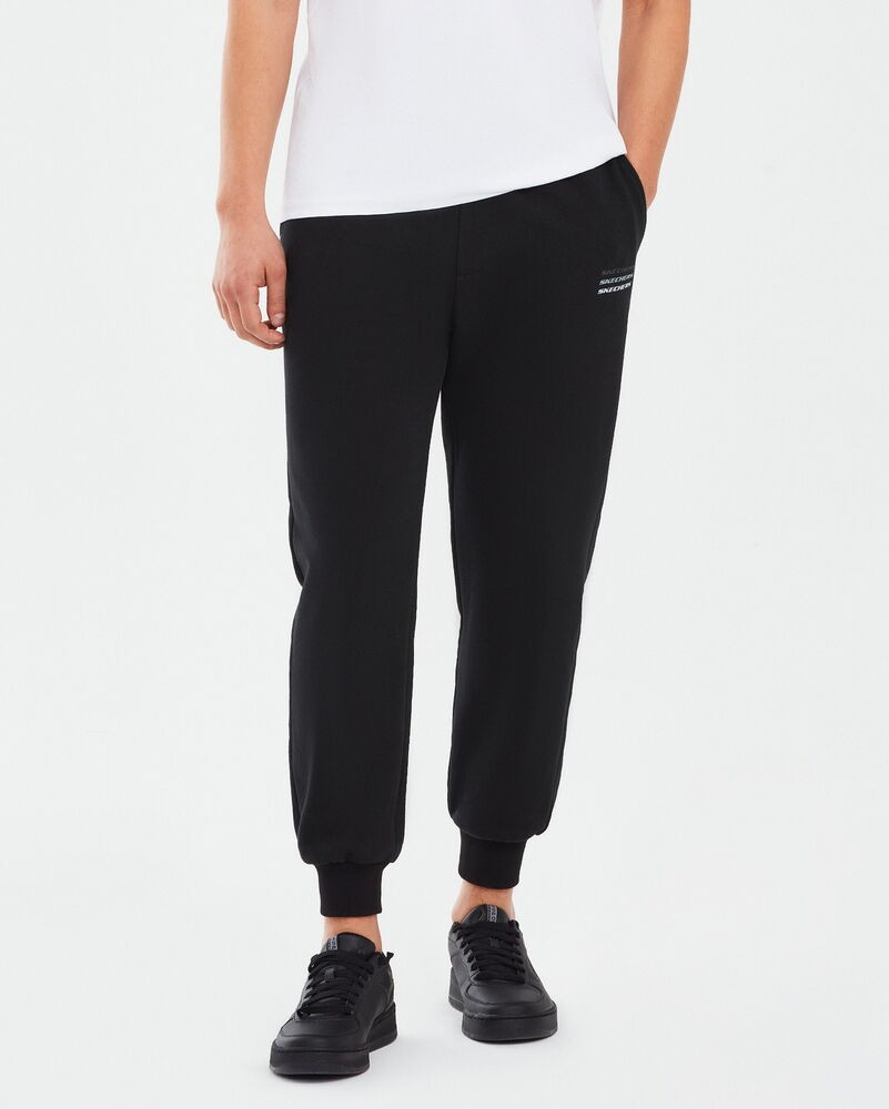 M Essential Jogger Sweatpant Siyah ERKEK PANTOLON TEK ALT - Siyah