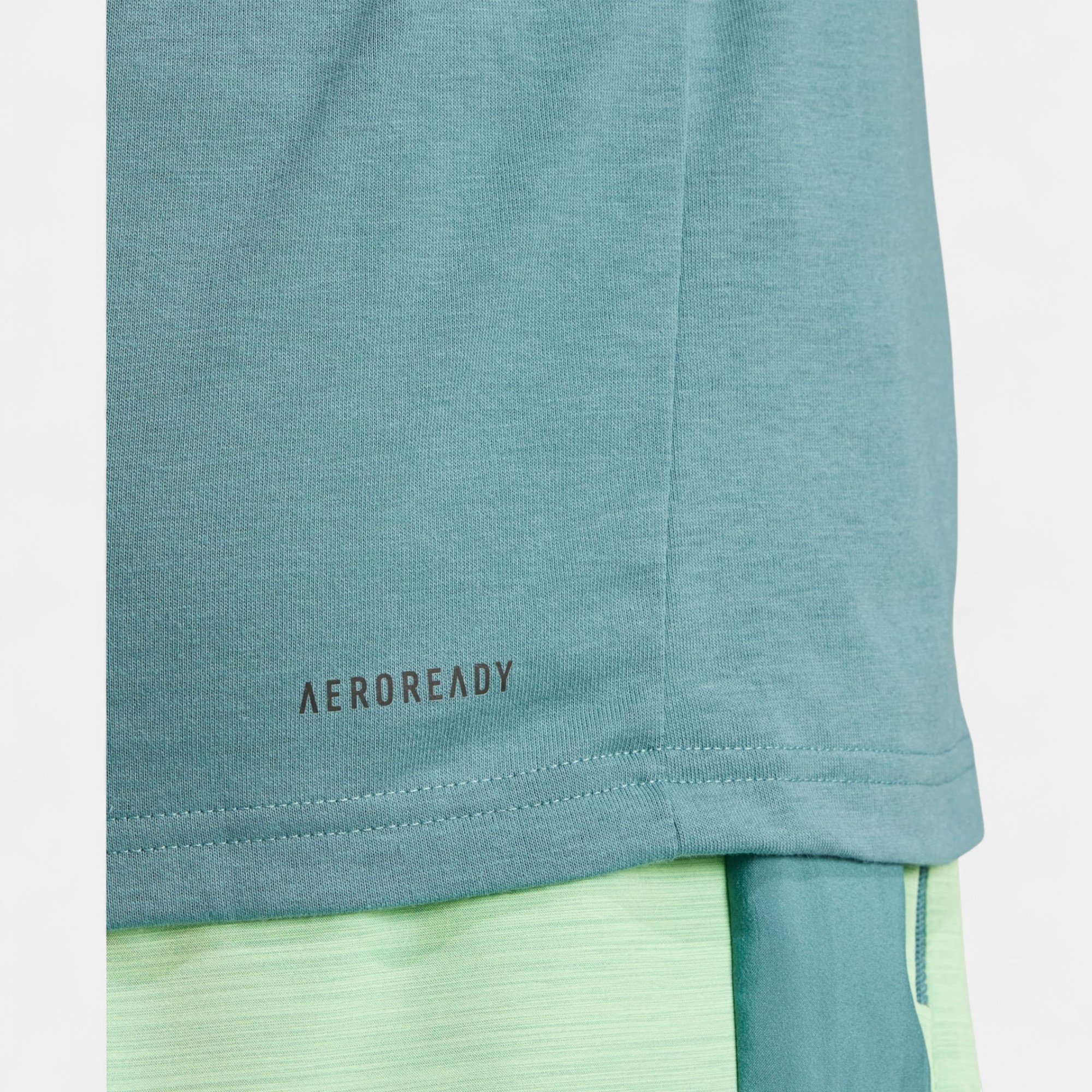 Adidas TR-ES FR LOGO T Erkek Spor Tişört – JW7403 - yeşil