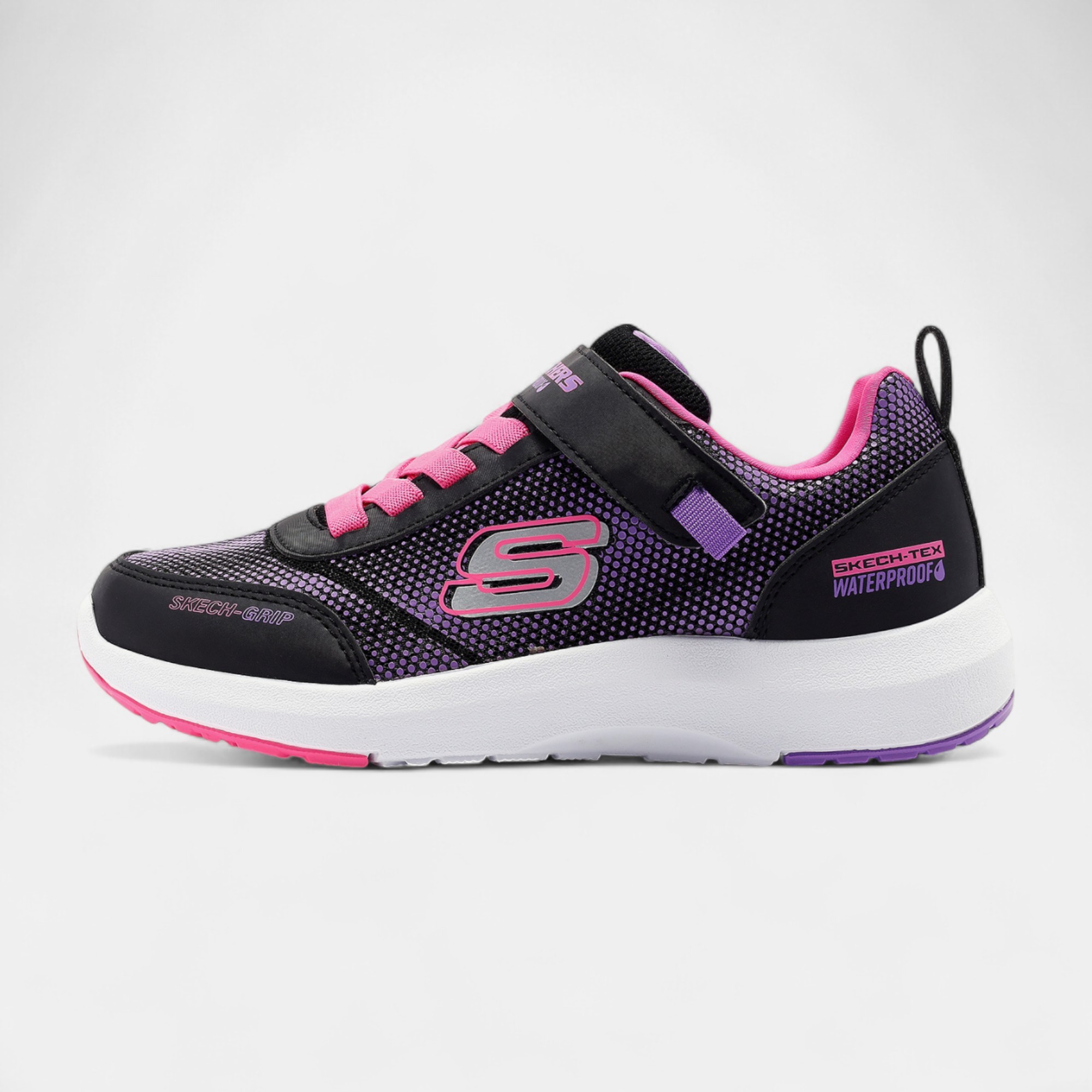 Skechers DYNAMİC TREAD - JOURNEY TİME 303387LBKHP Çocuk Spor Ayakkabı - SİYAH PEMBE