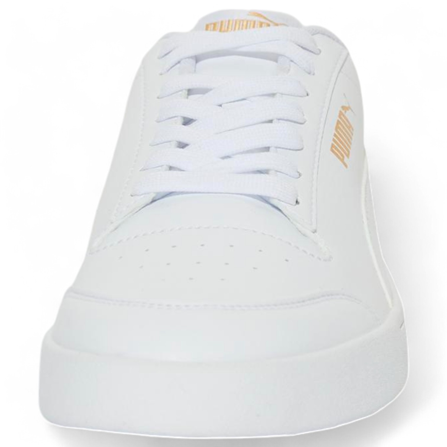 Puma Shuffle-White-White-Puma Team Gold