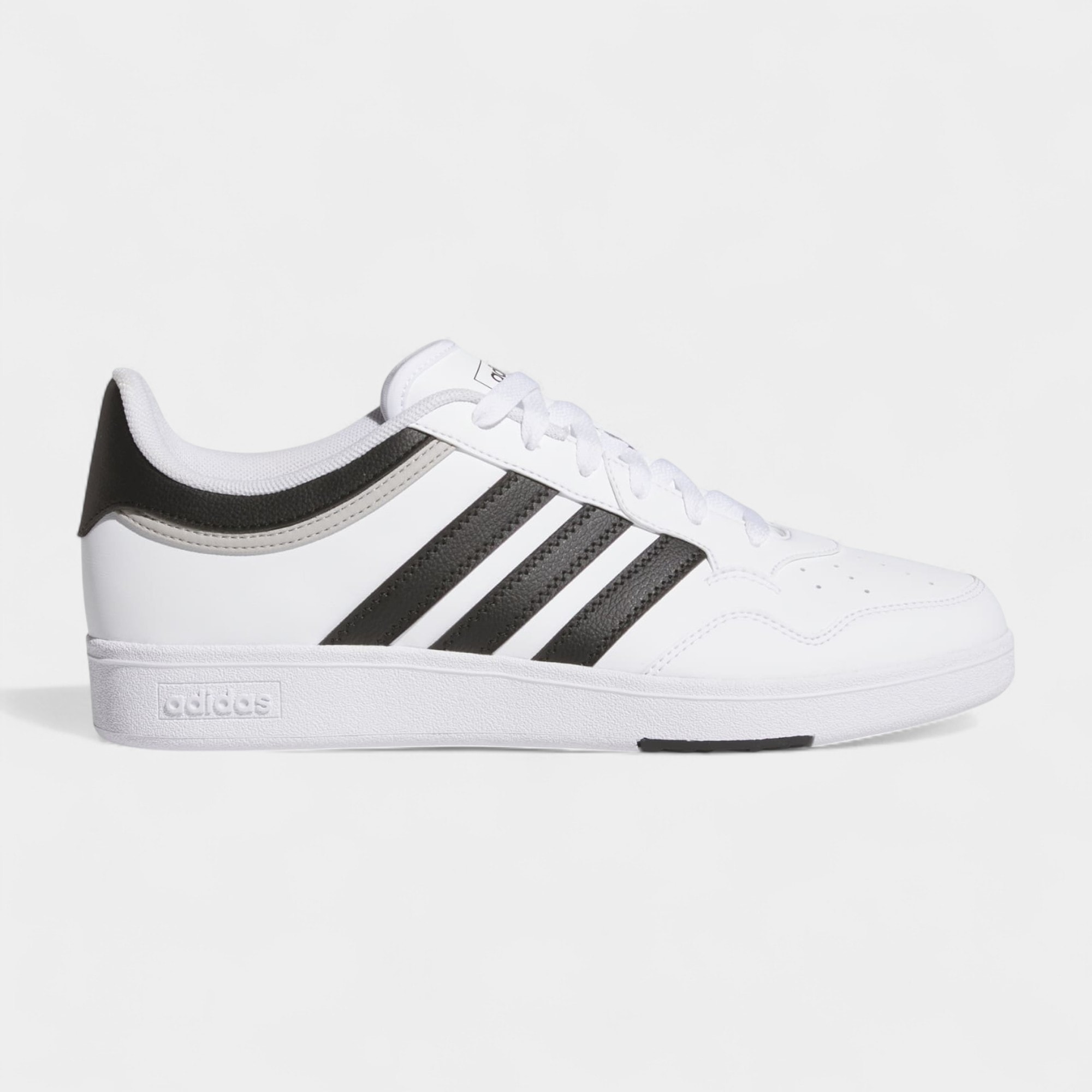 Adidas HOOPS 4.0 Beyaz Siyah Unısex Spor Ayakkabı-JQ9985 - Beyaz Siyah
