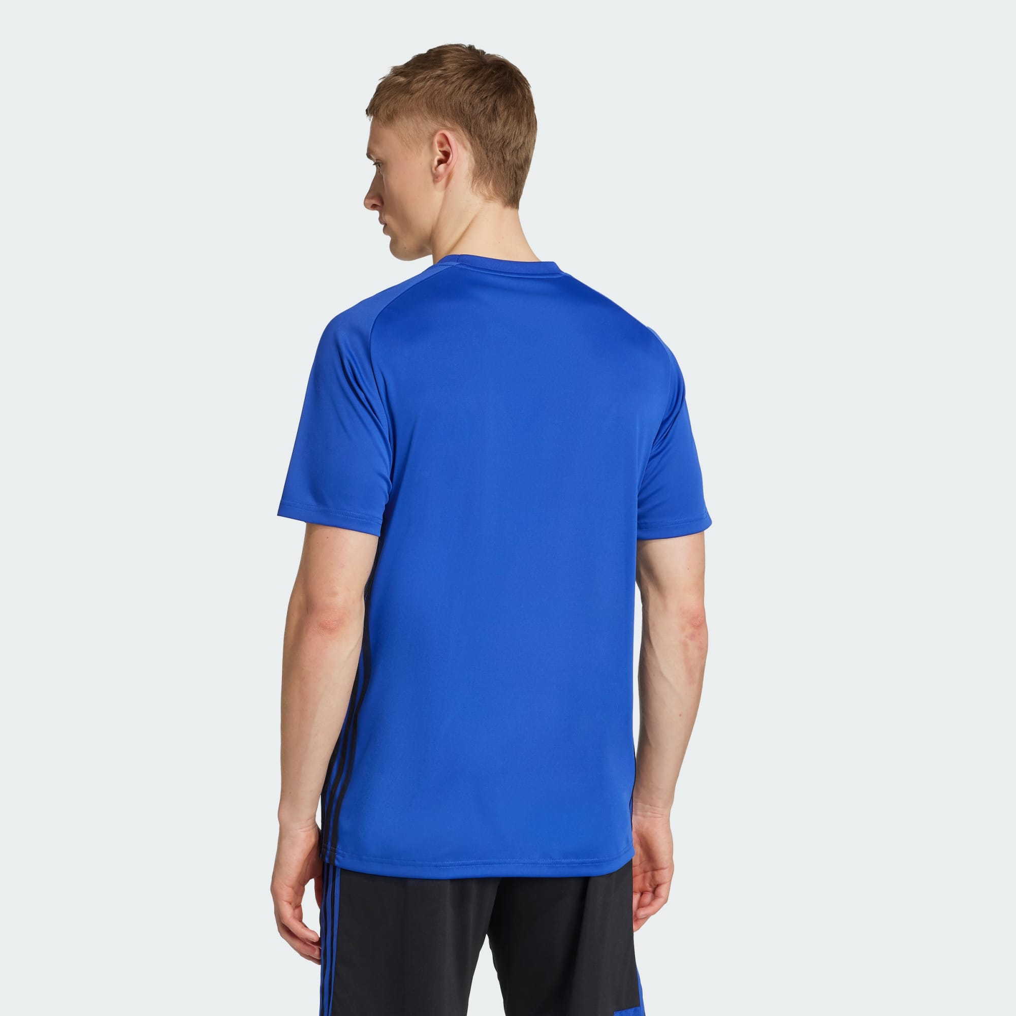 Adidas TIRO ES JSY Mavi Erkek Tişört-JW4613 - MAVİ