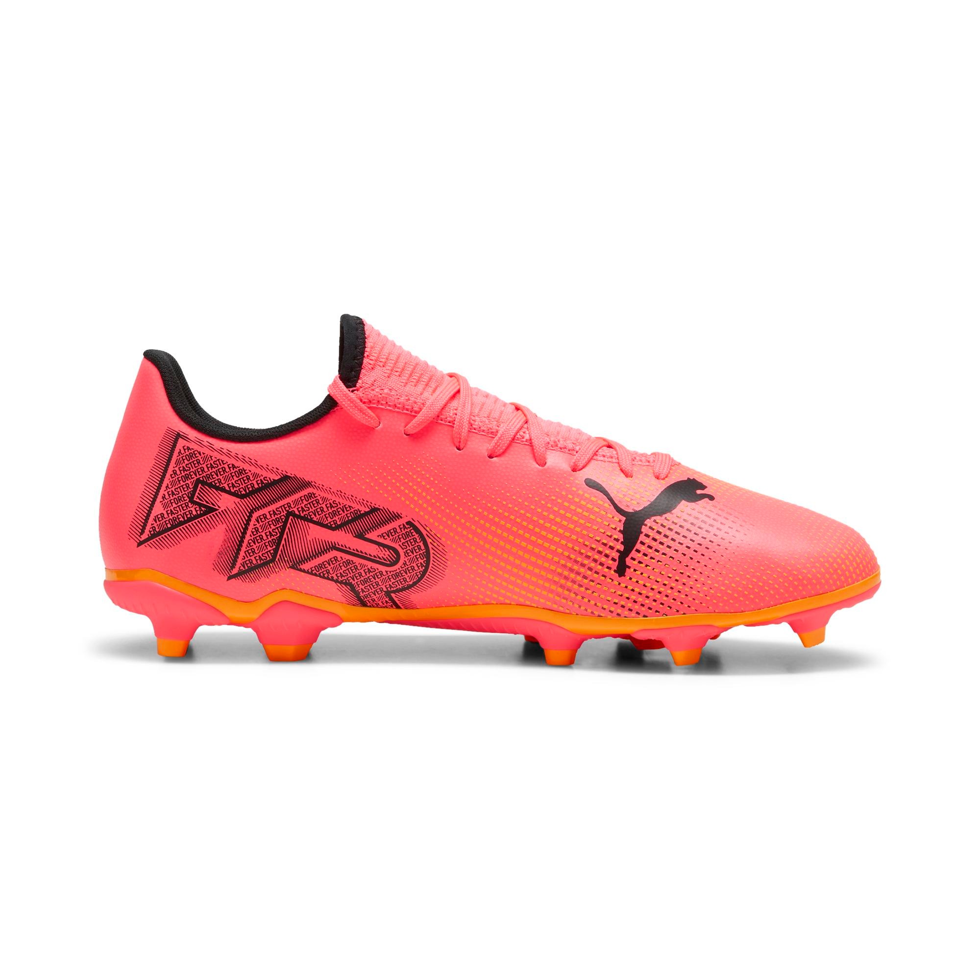 FUTURE 7 PLAY FG/AG-Sunset Glow-PUMA Black - NARÇİÇEĞİ