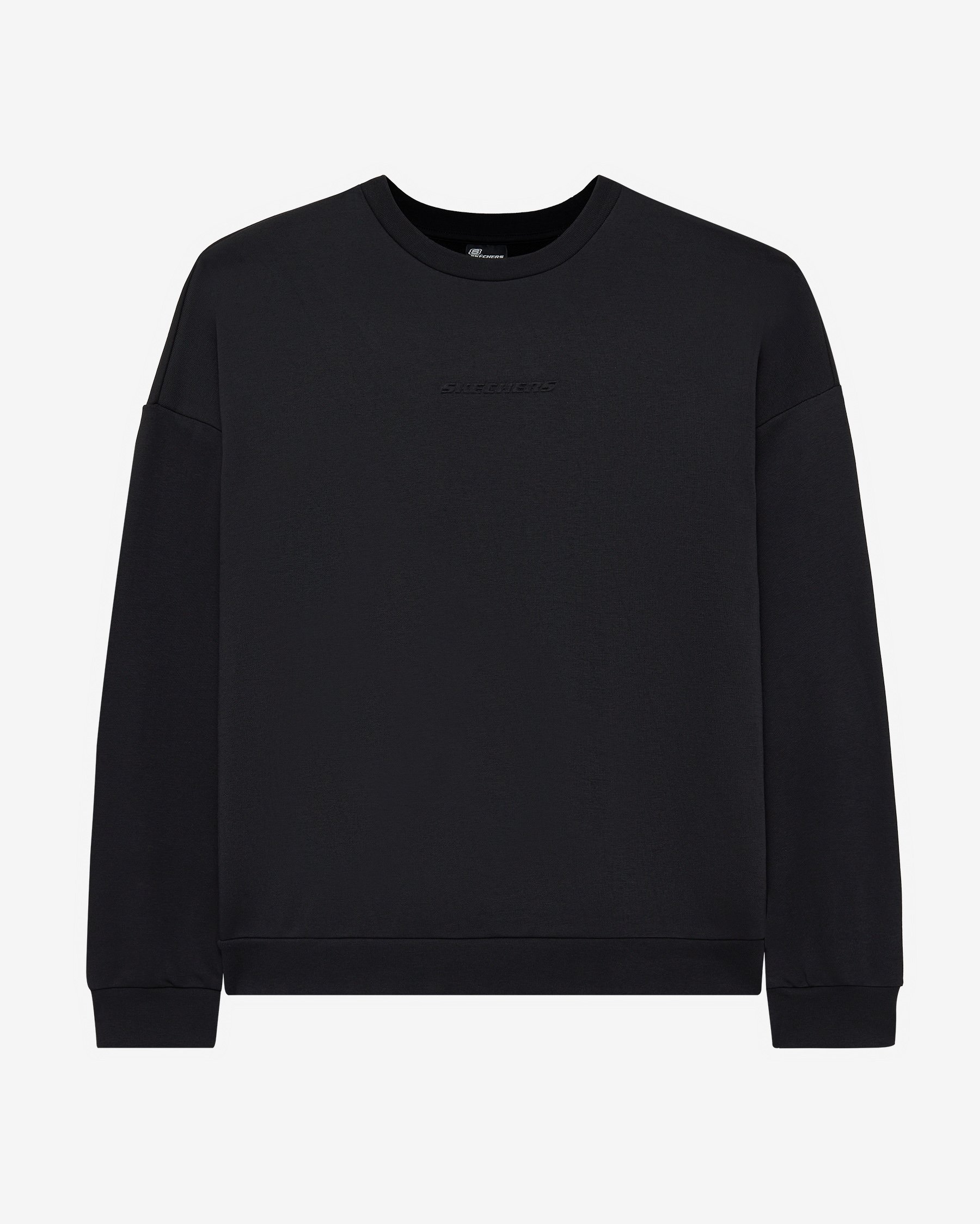 M Essential Crew Neck Sweatshirt Siyah ERKEK Sweatshirt - Siyah