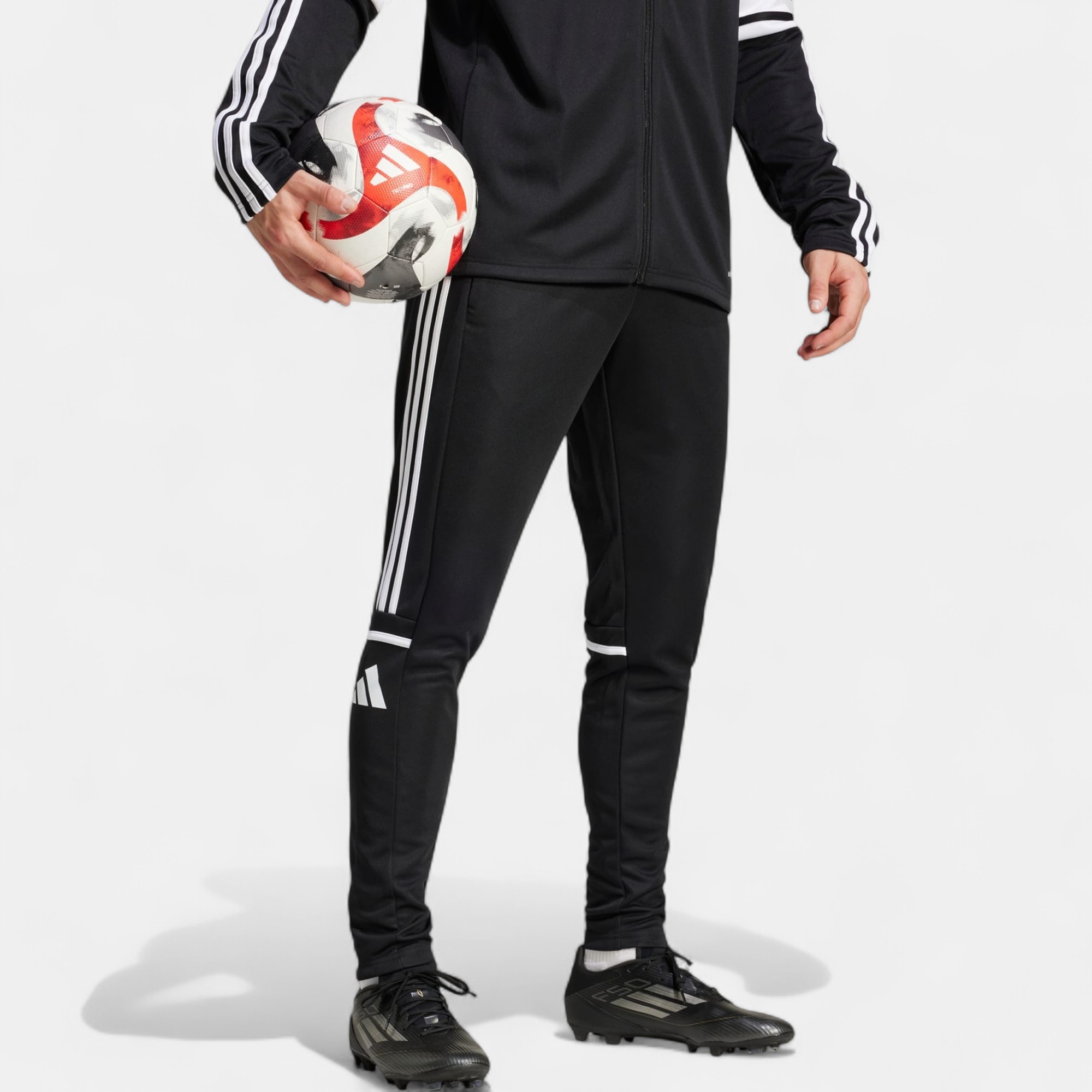 Adidas Squadra 25 TR Erkek Eşofman Altı – JE2782 - Siyah Beyaz