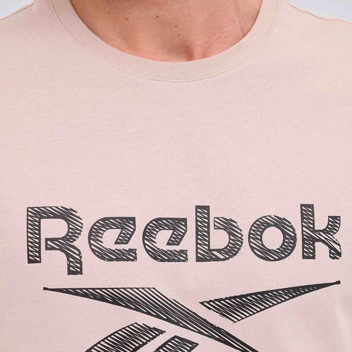 REEBOK NEW ID REG TEE Erkek Bej Tişört