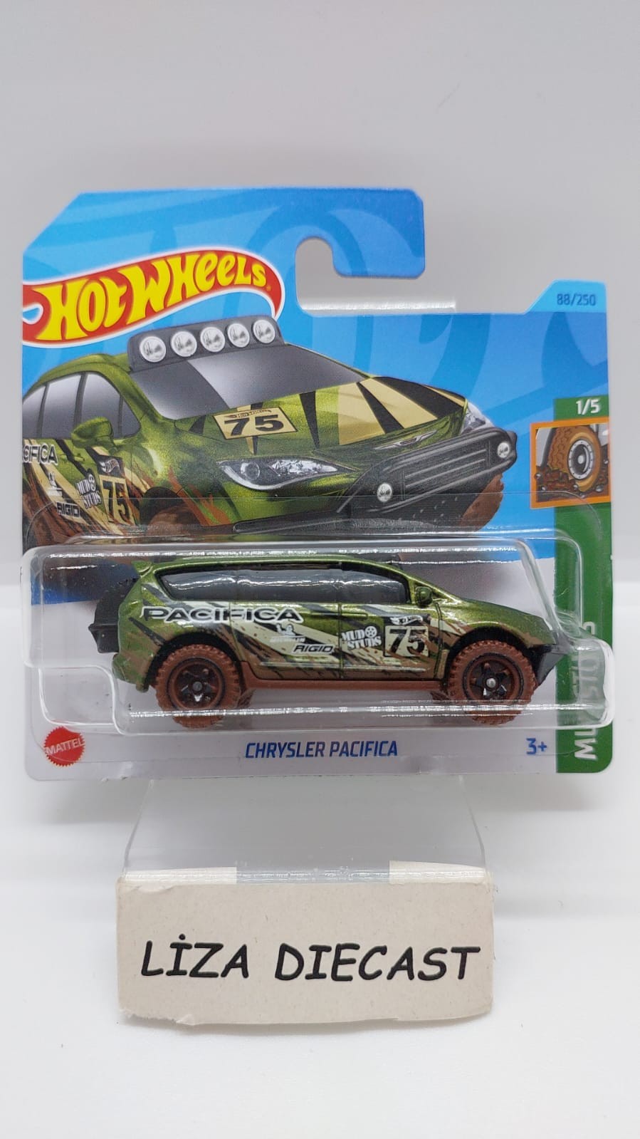 Hot Wheels Chrysler Pacifica Haki-HKK35