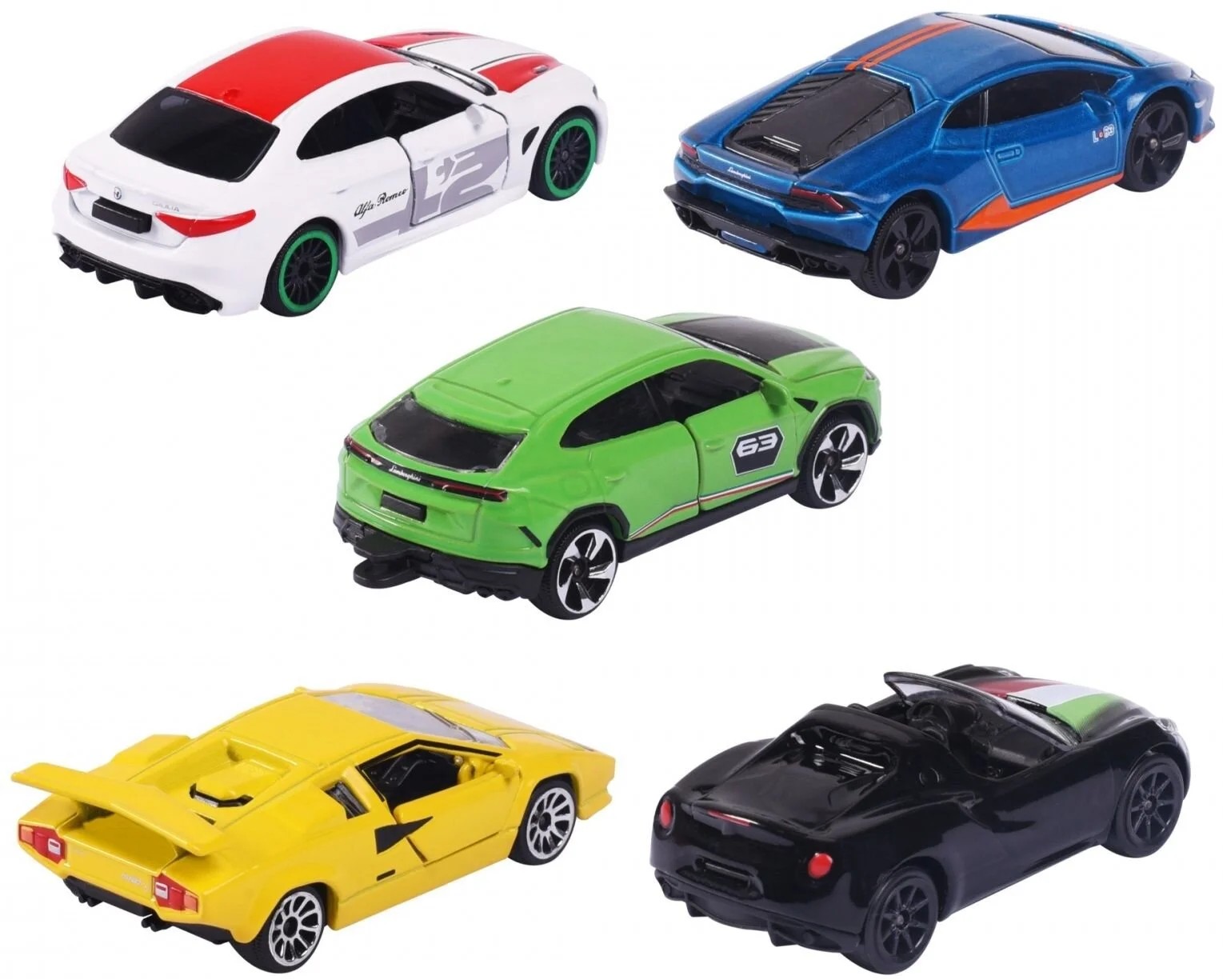 Majorette Dream Cars Italy 5'li Koleksiyon Paketi