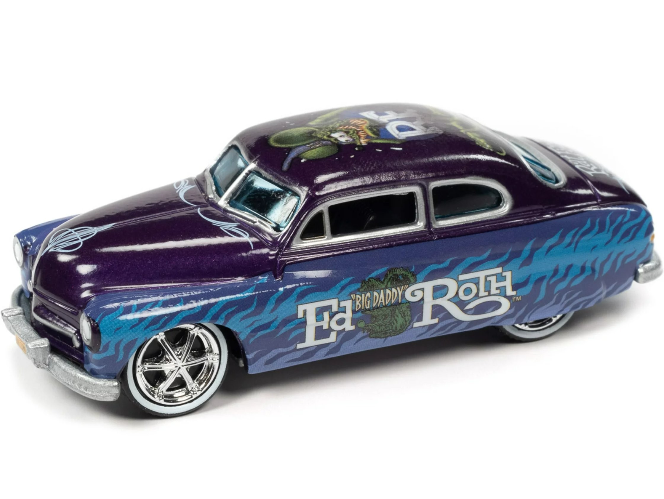 Johnny Lightning 1949 Mercury Coupe Custom Rat Fink -JLPC006