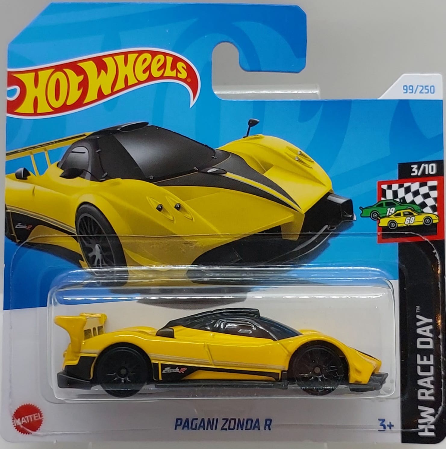 Hot Wheels HW Turbo Pagani Zonda R Sarı -HTD82