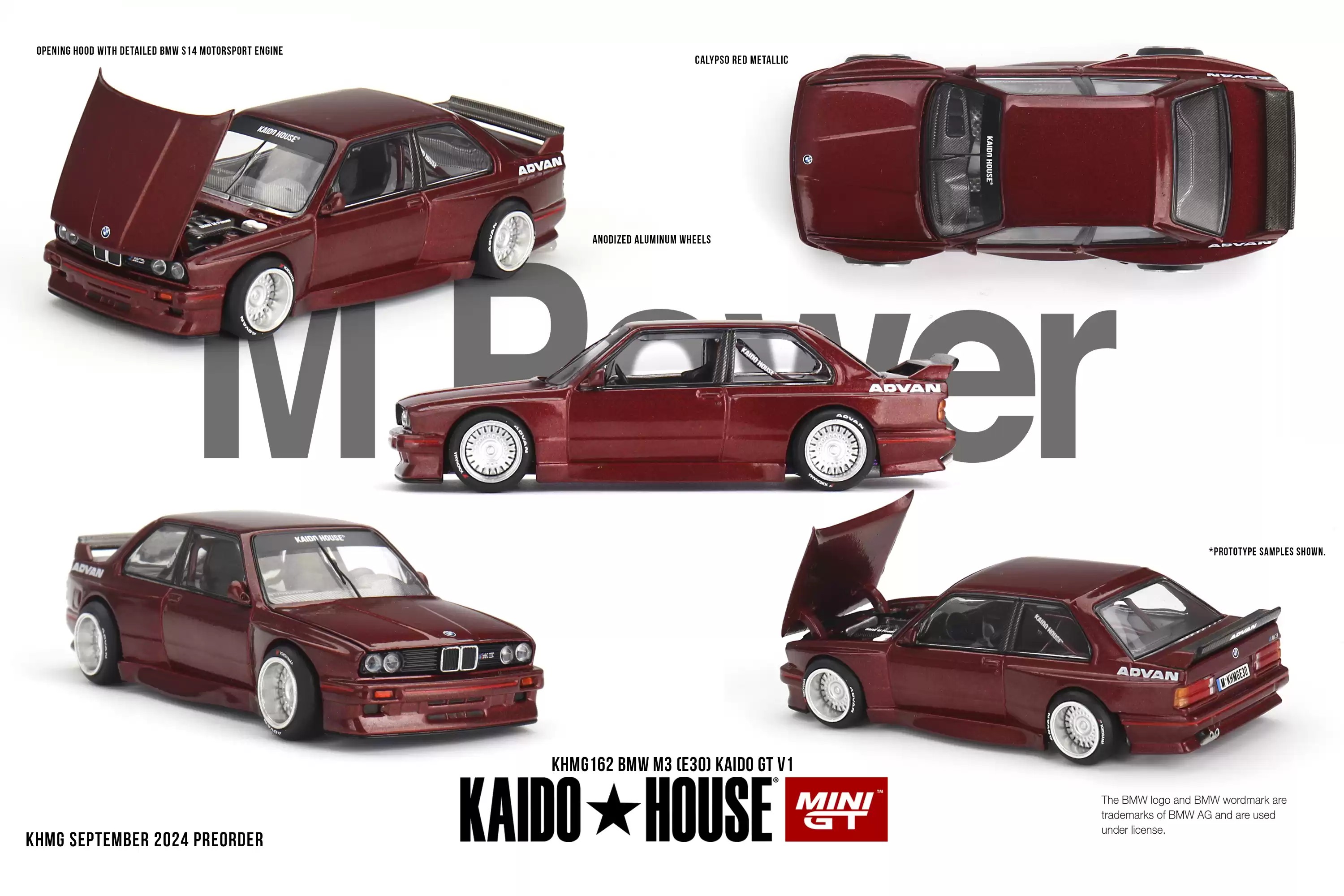 Mini Gt Kaido House BMW M3 (E30) Kaido GT V1 -KHMG162