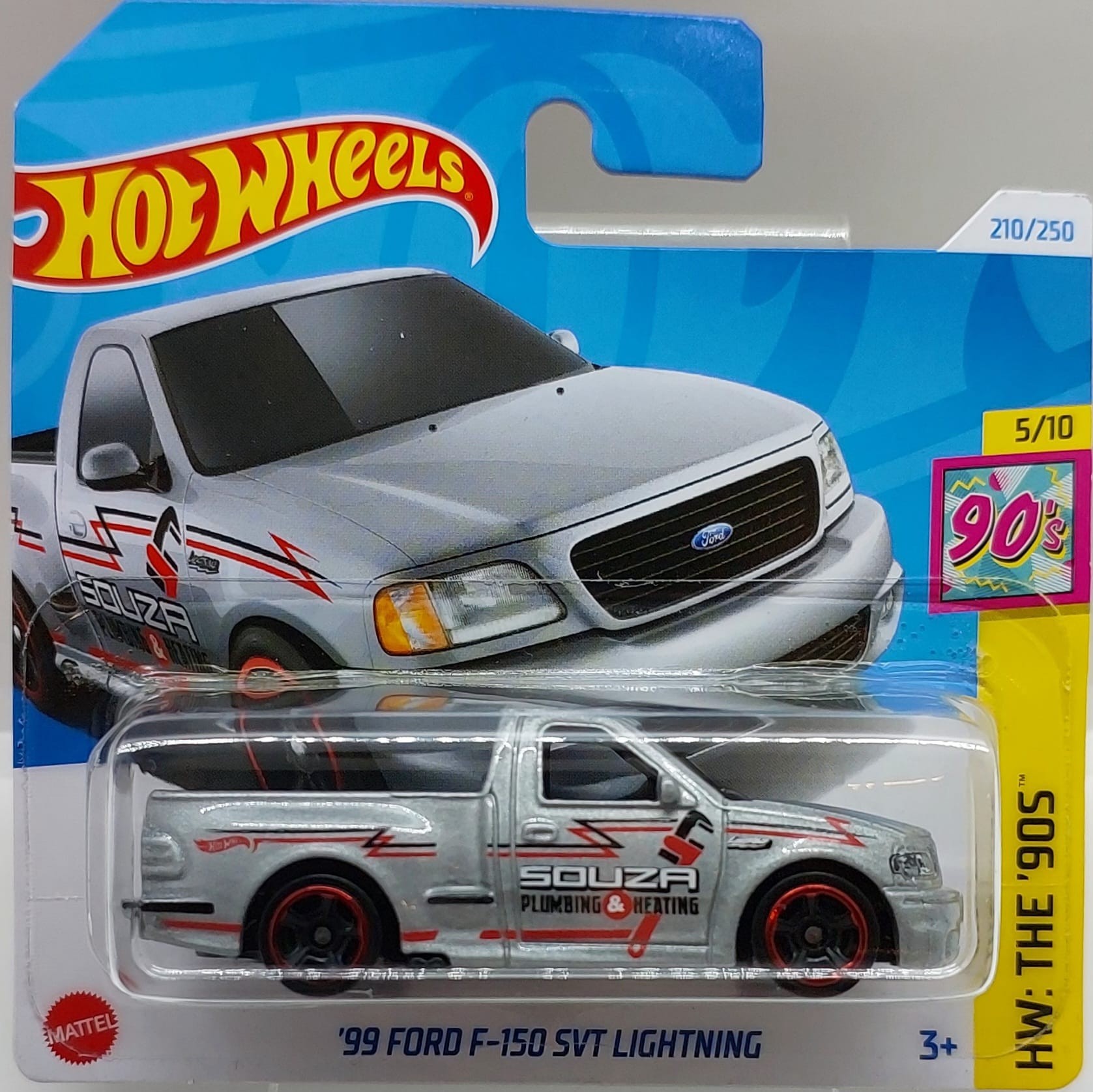 Hot Wheels HW: The '90S '99 Ford F-150 SVT Lighting  -HTB07