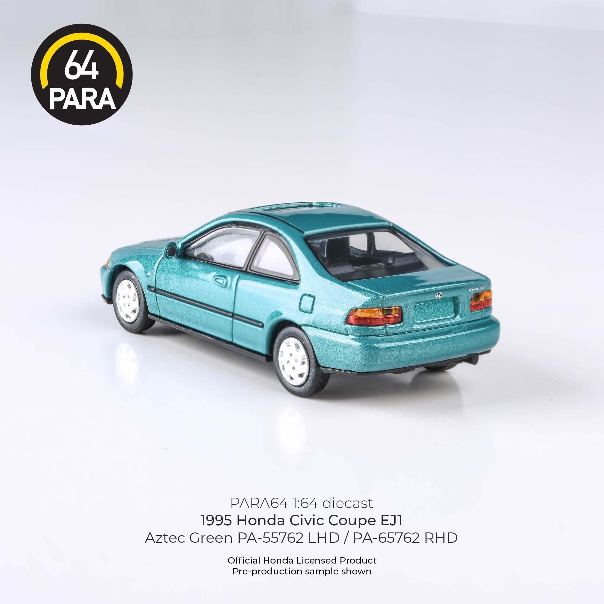 Para64 1995 Honda Civic Coupe EJ1 Green -PA55762