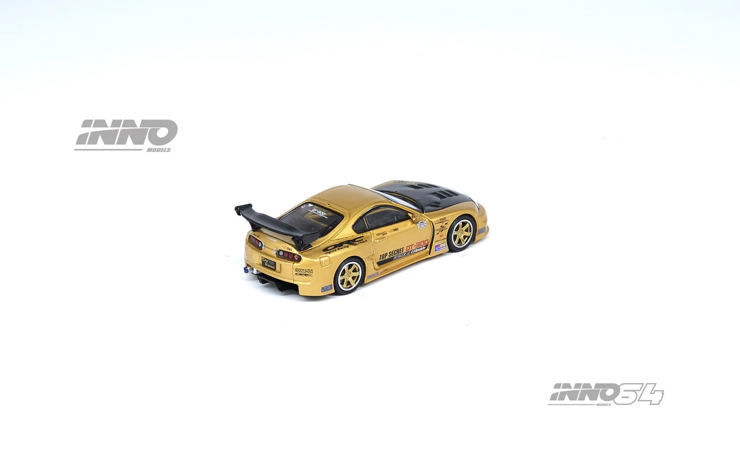 Inno64 Toyota Supra (A80) "Top Secret" GT300 -IN64-A80TS-GOLD -Y.D.