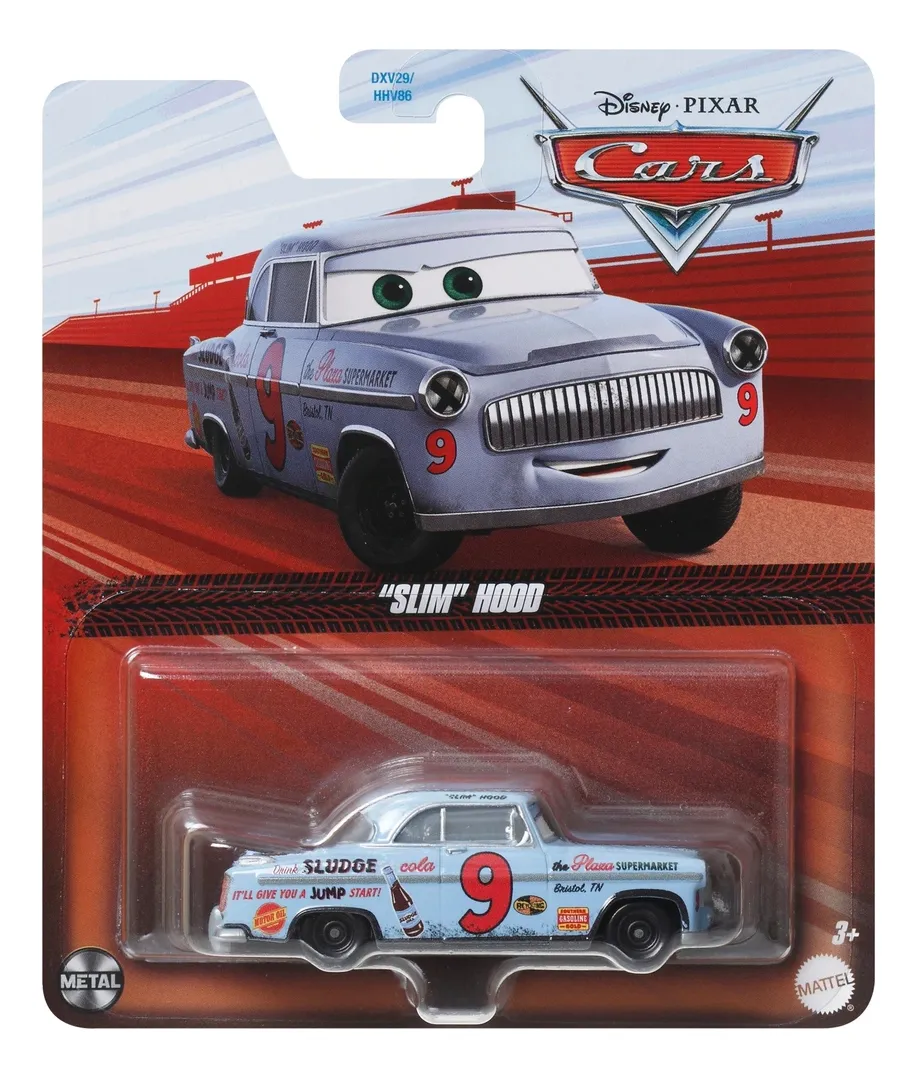 Disney Cars 1/64 "Slim" Hood -GBY19