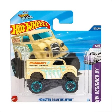 Hot Wheels HW Designed By Monster Dairy Delivery -HYX28