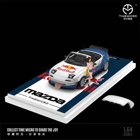 Time Micro Mazda MX-5 Red Bull Figürlü 