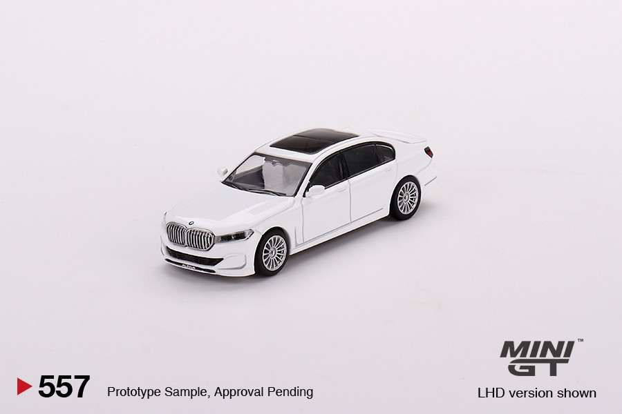 MiniGT Bmw Alpina B7 xDrive Alpine White LHD #557