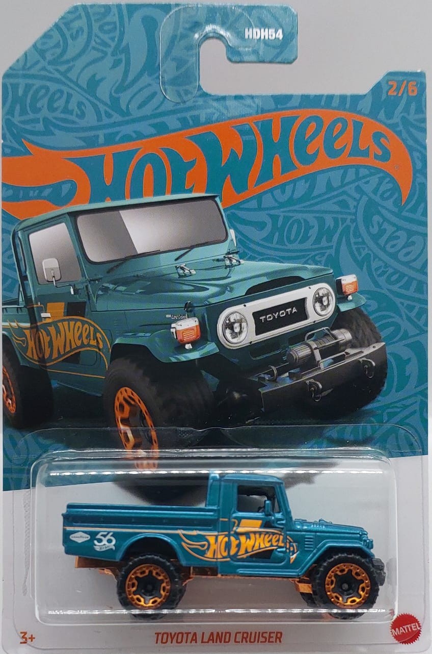 Hot Wheels Pearl & Chrome Toyota Land Cruiser -HVX01 