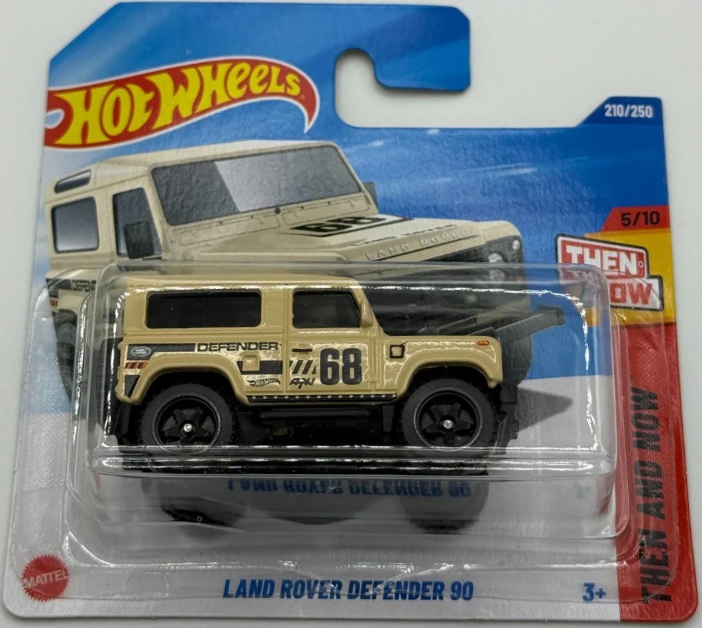 Hot Wheels Then And Now Land Rover Defender 90 -JBB29