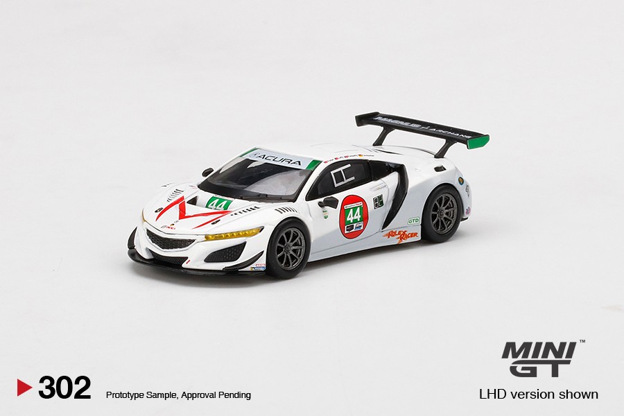 Mini GT Acura NSX GT3 EVO #44 Magnus Racing 2021 IMSA Daytona 24 Hrs -MGT00302-L