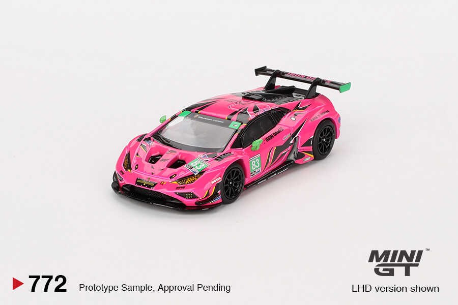 Mini GT Lamborghini Huracán GT3 EVO2 #83 Iron Dames 2023 IMSA Daytona 24 Hrs -MGT00772