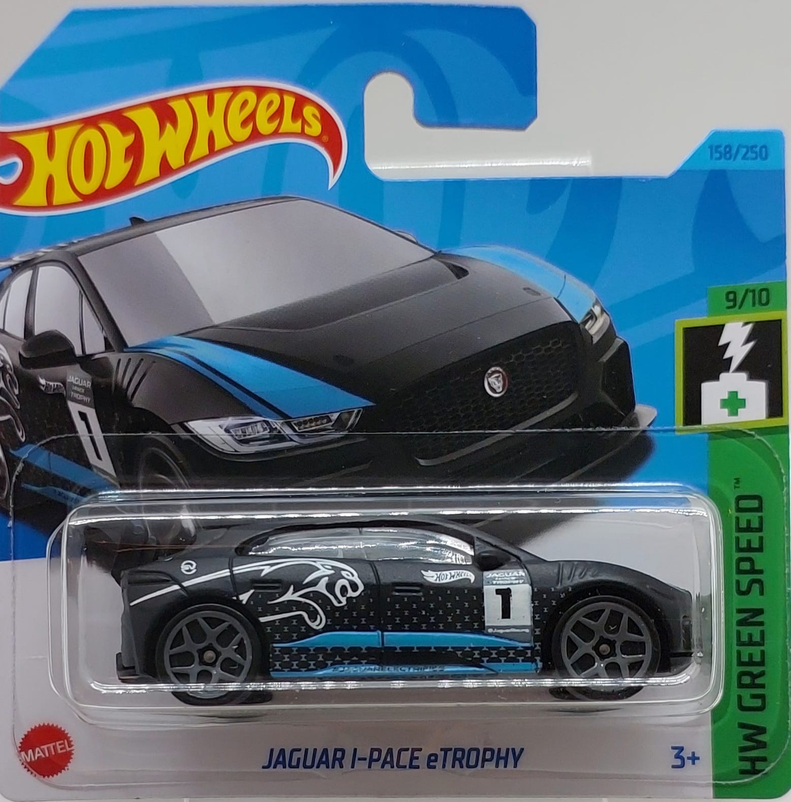 Hot Wheels HW Green Speed Jaguar I-Pace eTrophy -HKH60