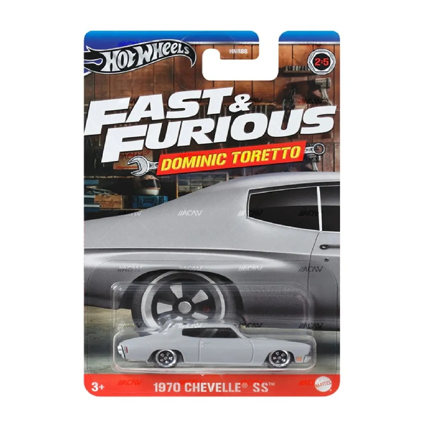 Hot Wheels Fast & Furious Dominic Torette 1970 Chevelle SS -HRW50