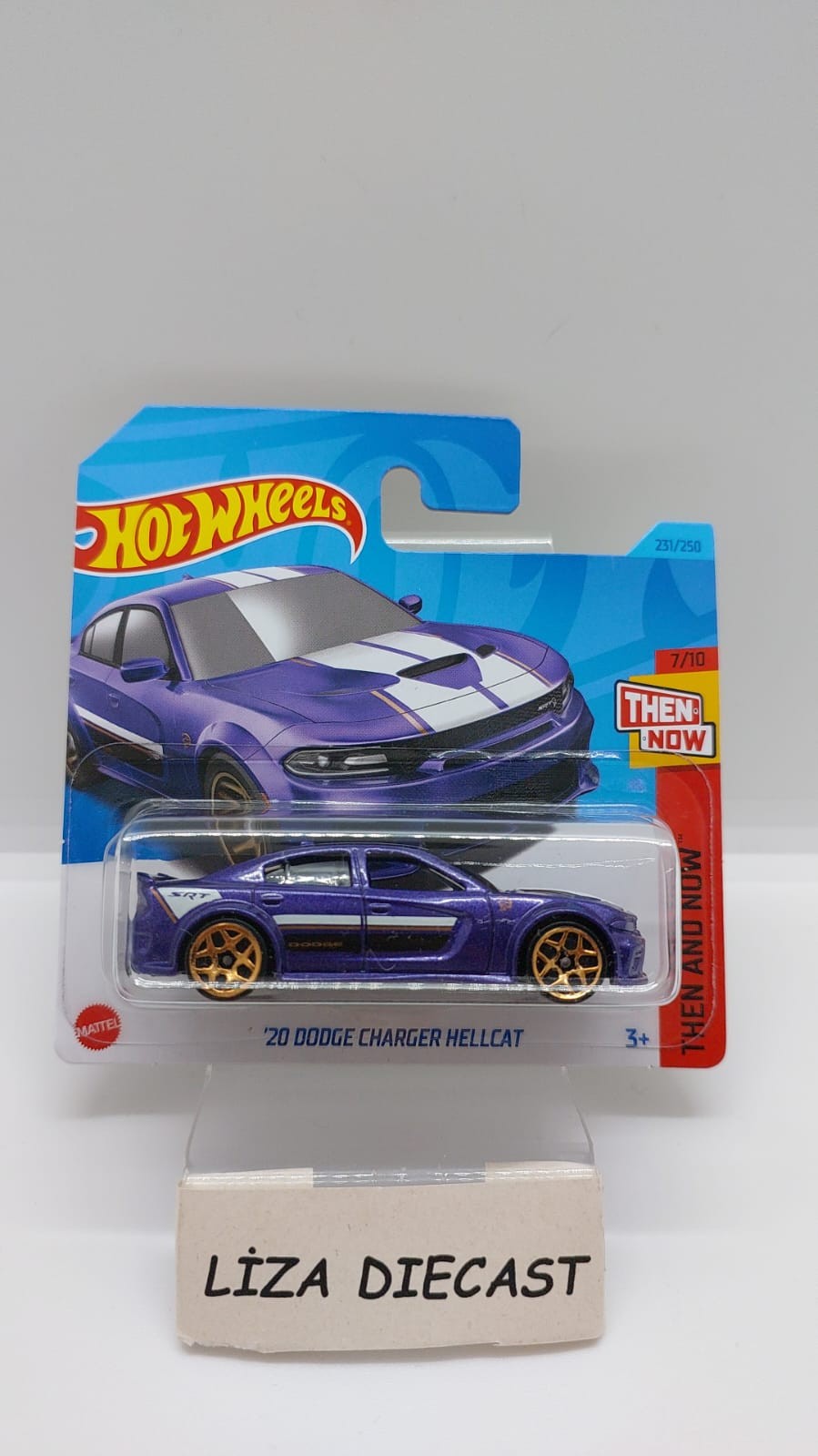Hot Wheels Then And Now '20 Dodge Charger Hellcat -HKJ45(2023) + Koruma Kabı