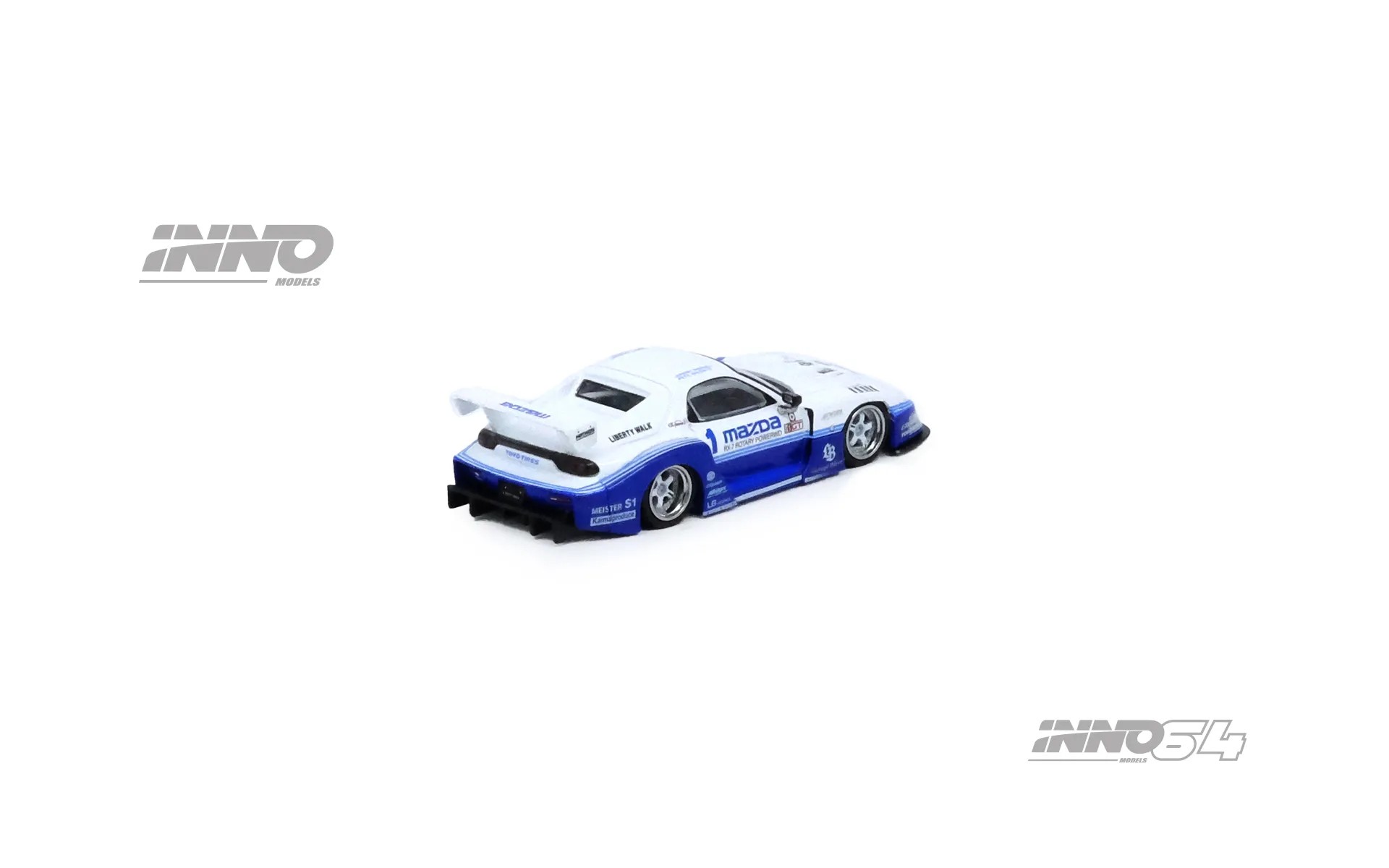 Inno 1/64 Mazda RX7 (FD3S) LB-SUPER SILHOUETTE Hong Kong Toy Car Salon 2024 Special Edition IN64-LBWK-RX7-06