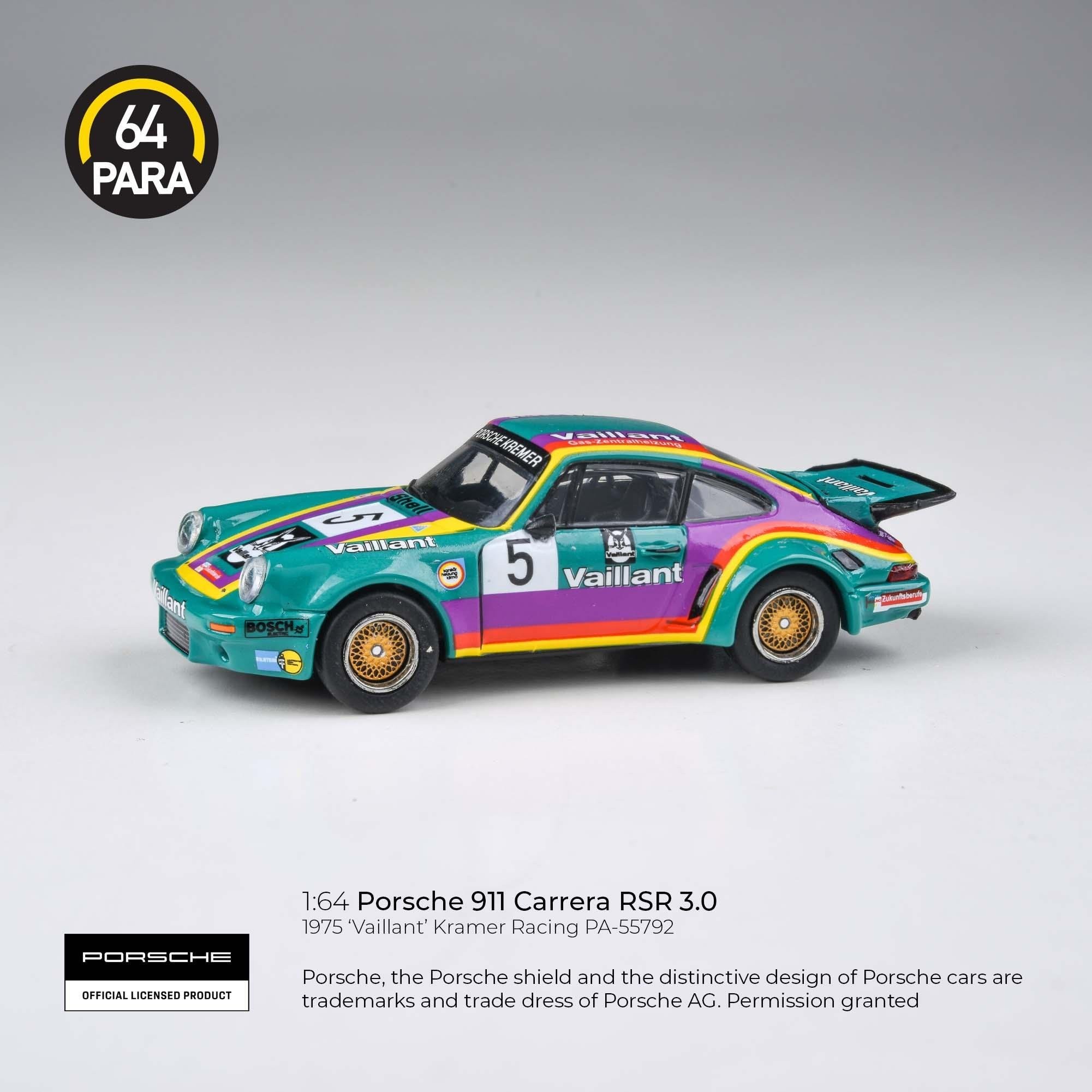 Para64 Porsche 911 Carrera Rsr 3.0 Kremer Racing Vaillant-PA55792